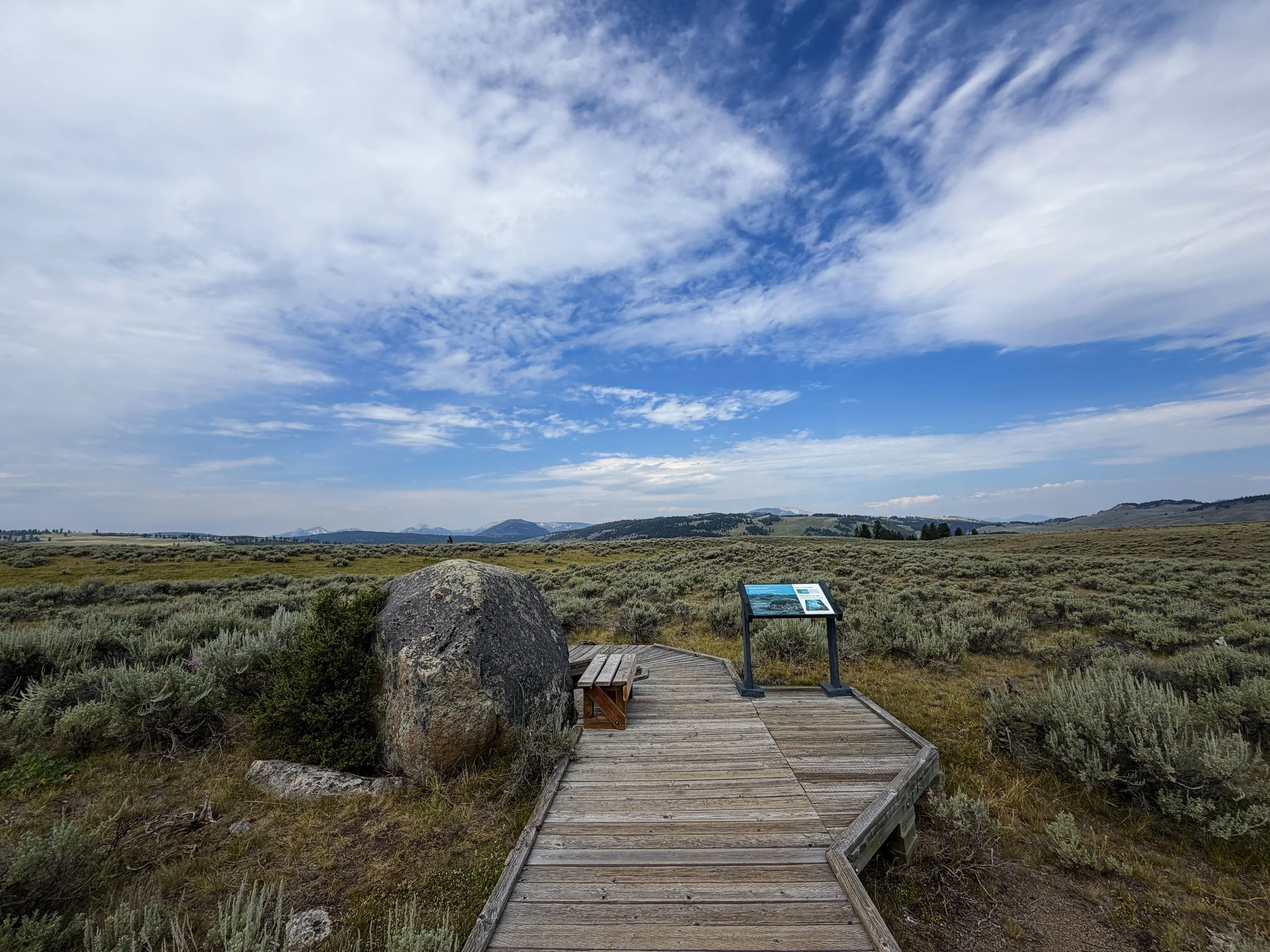 Forces of the Northern Range Trail Yellowstone National Park Wyoming