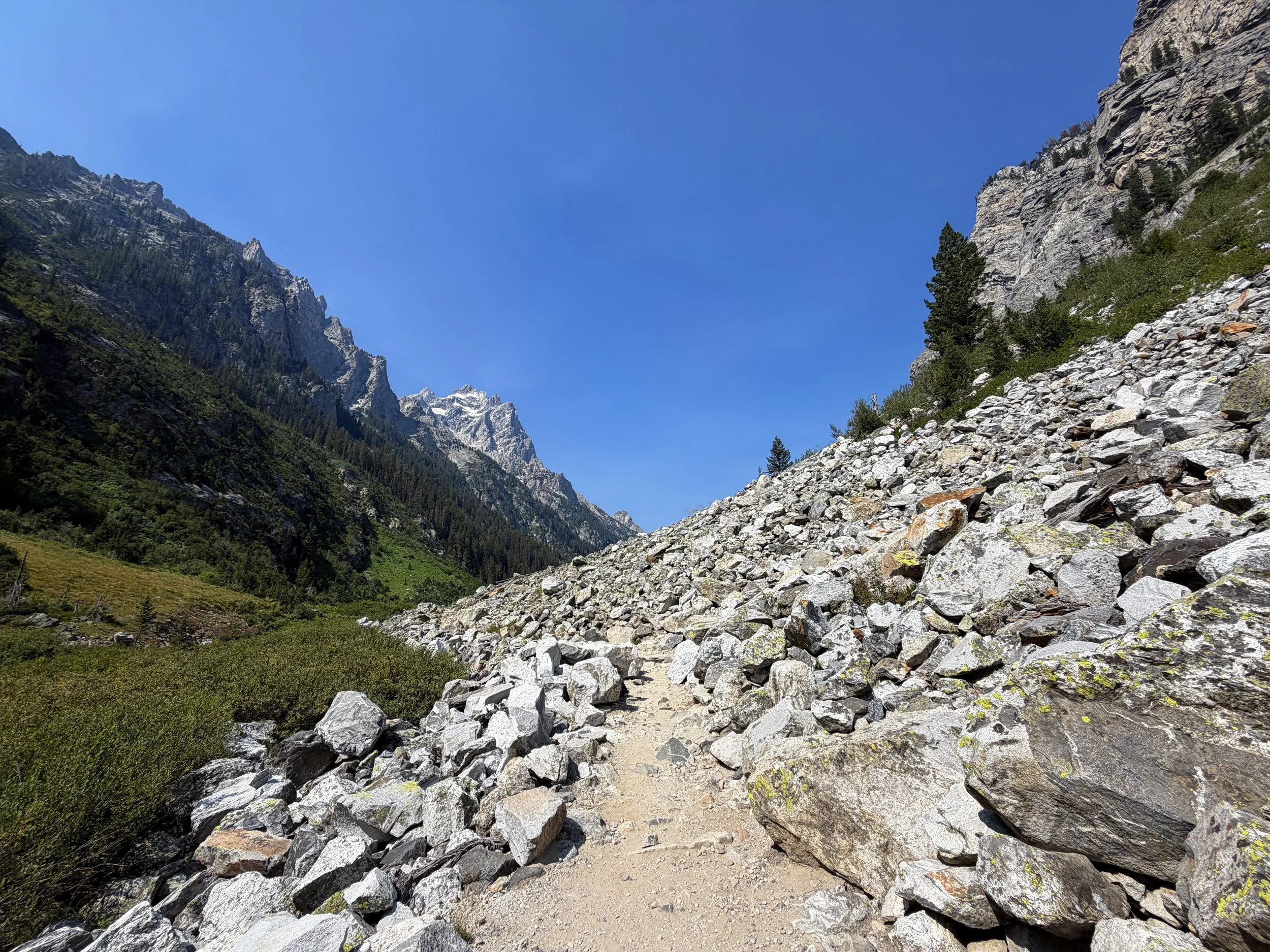 Cascade Canyon Trail via Inspiration Point Grand Teton National Park Wyoming