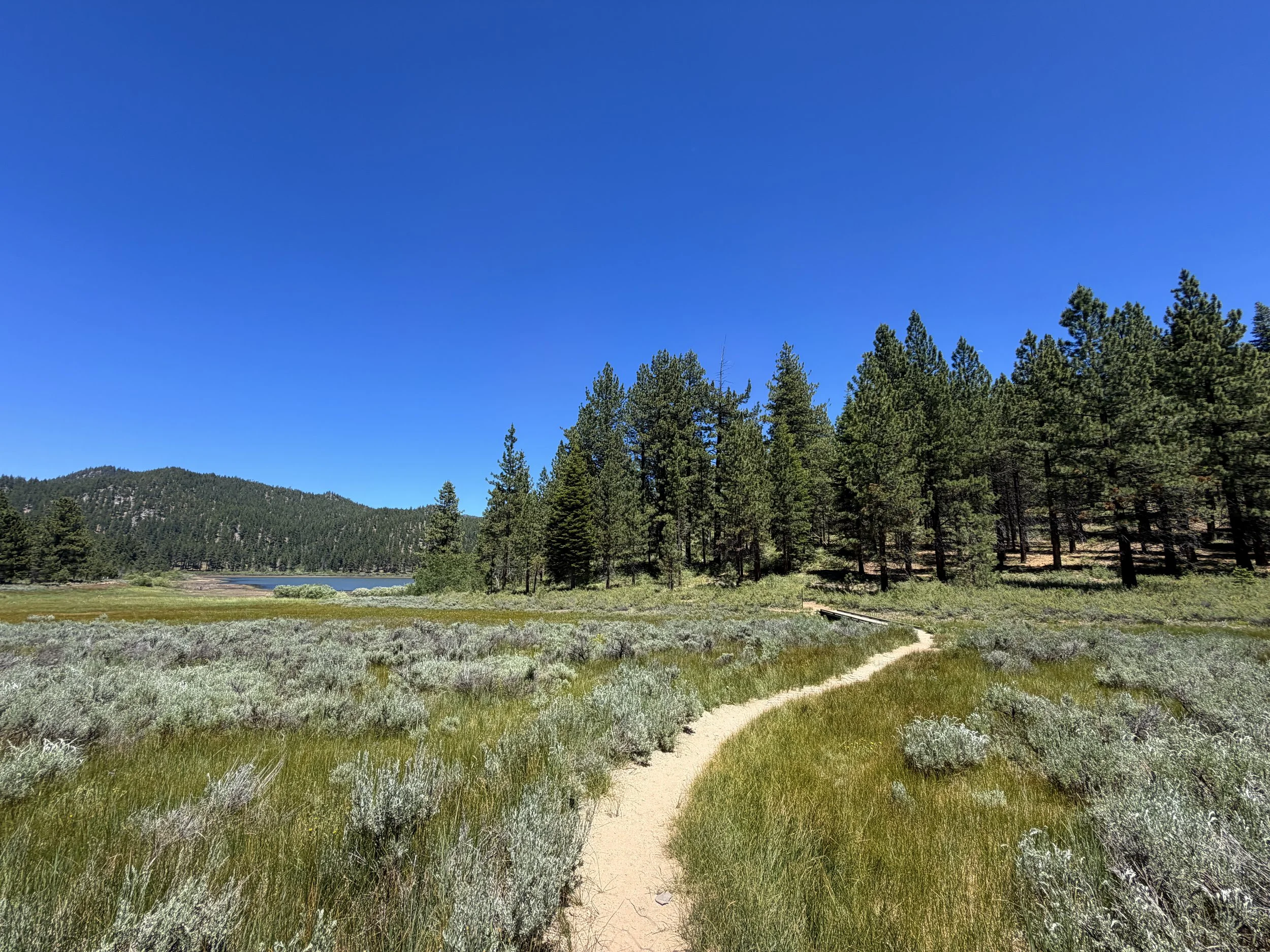 Spooner Lake Loop Trail Lake Tahoe Nevada