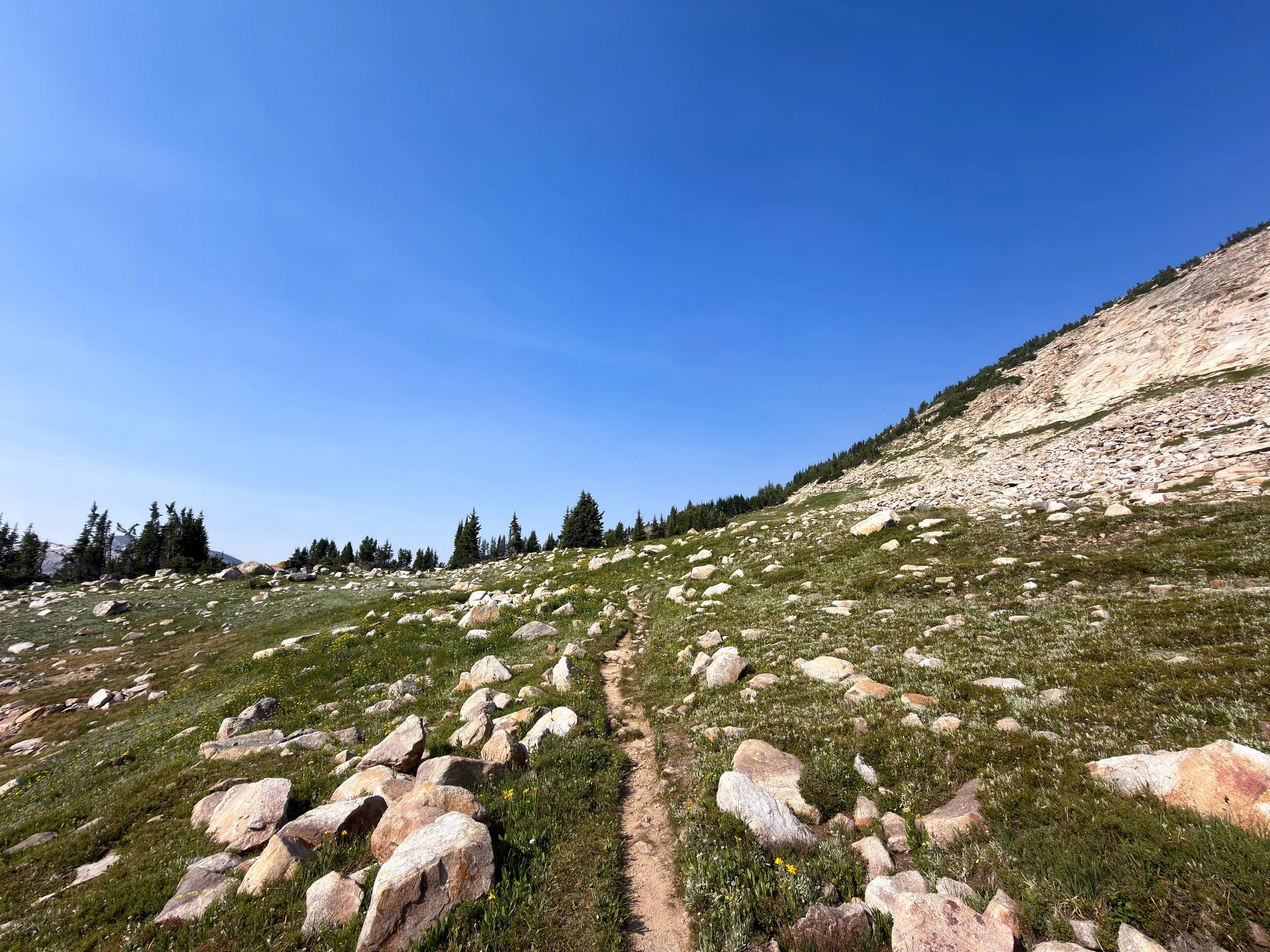 The Beaten Path Hike Beartooth Mountains Montana