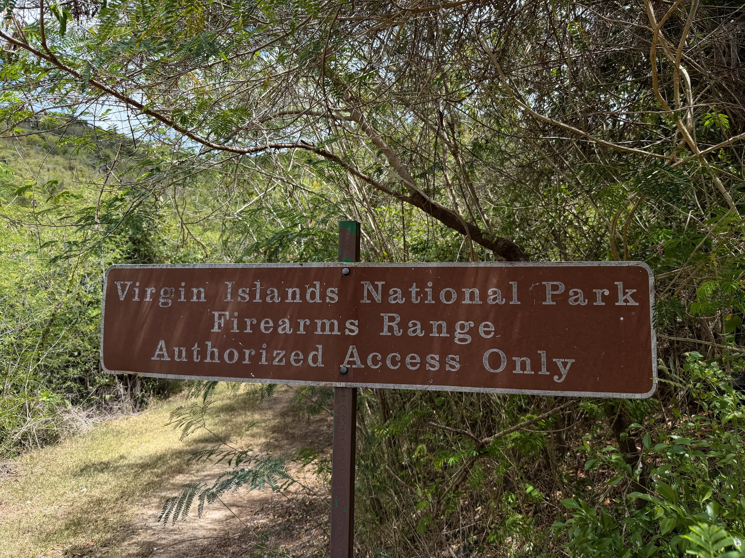 Brown Bay Trailhead Virgin Islands National Park
