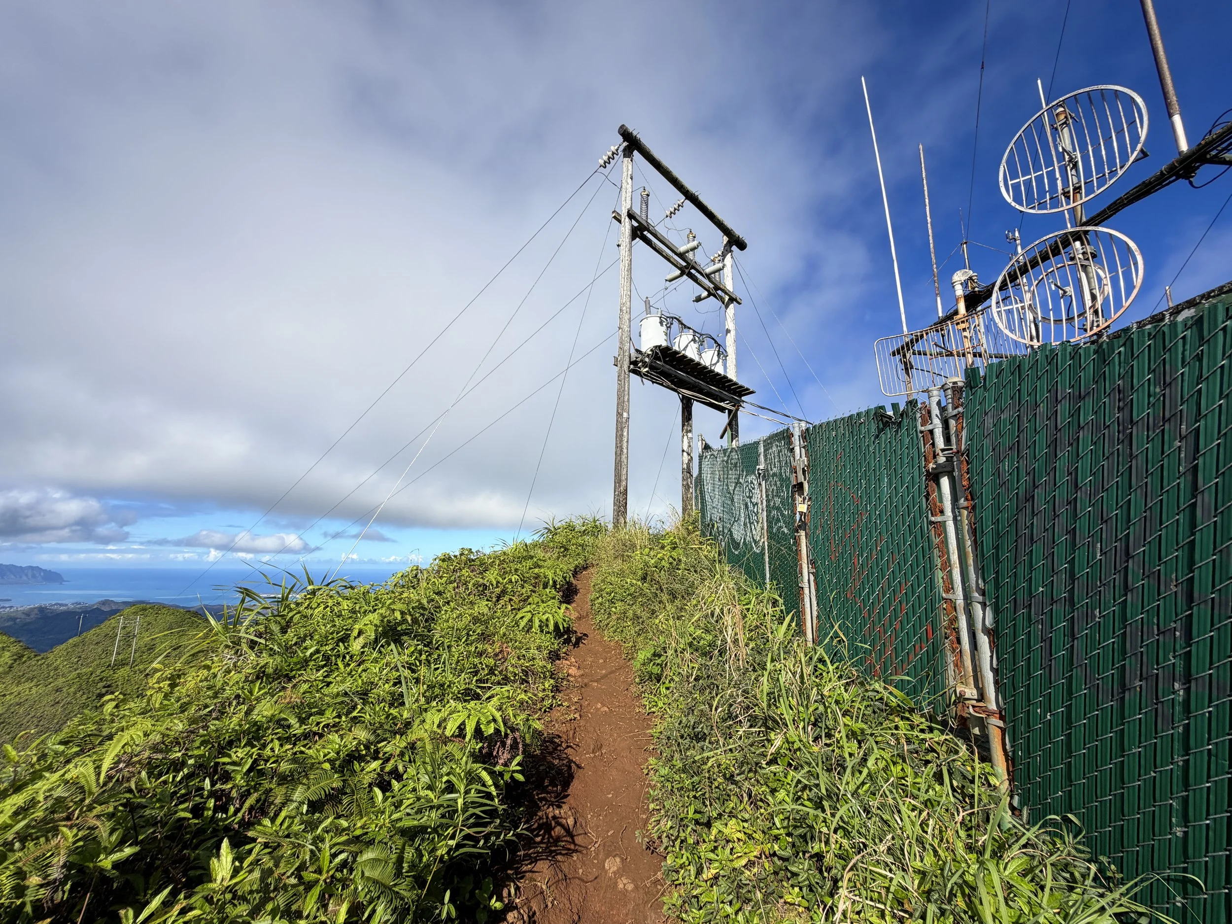 Wiliwilinui Ridge Trail Tower Oahu Hawaii