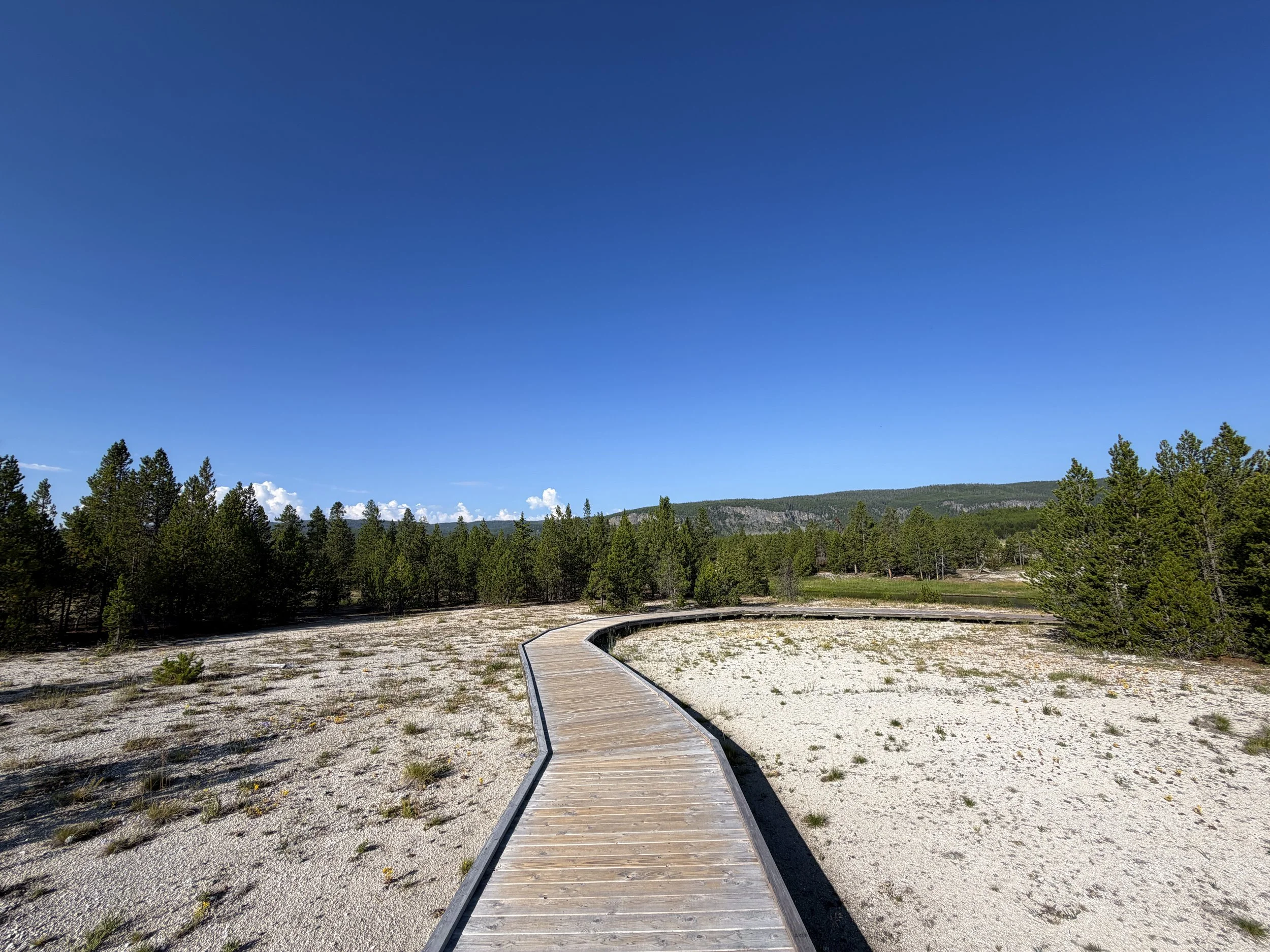 Upper Geyser Basin Hike Yellowstone National Park Wyoming