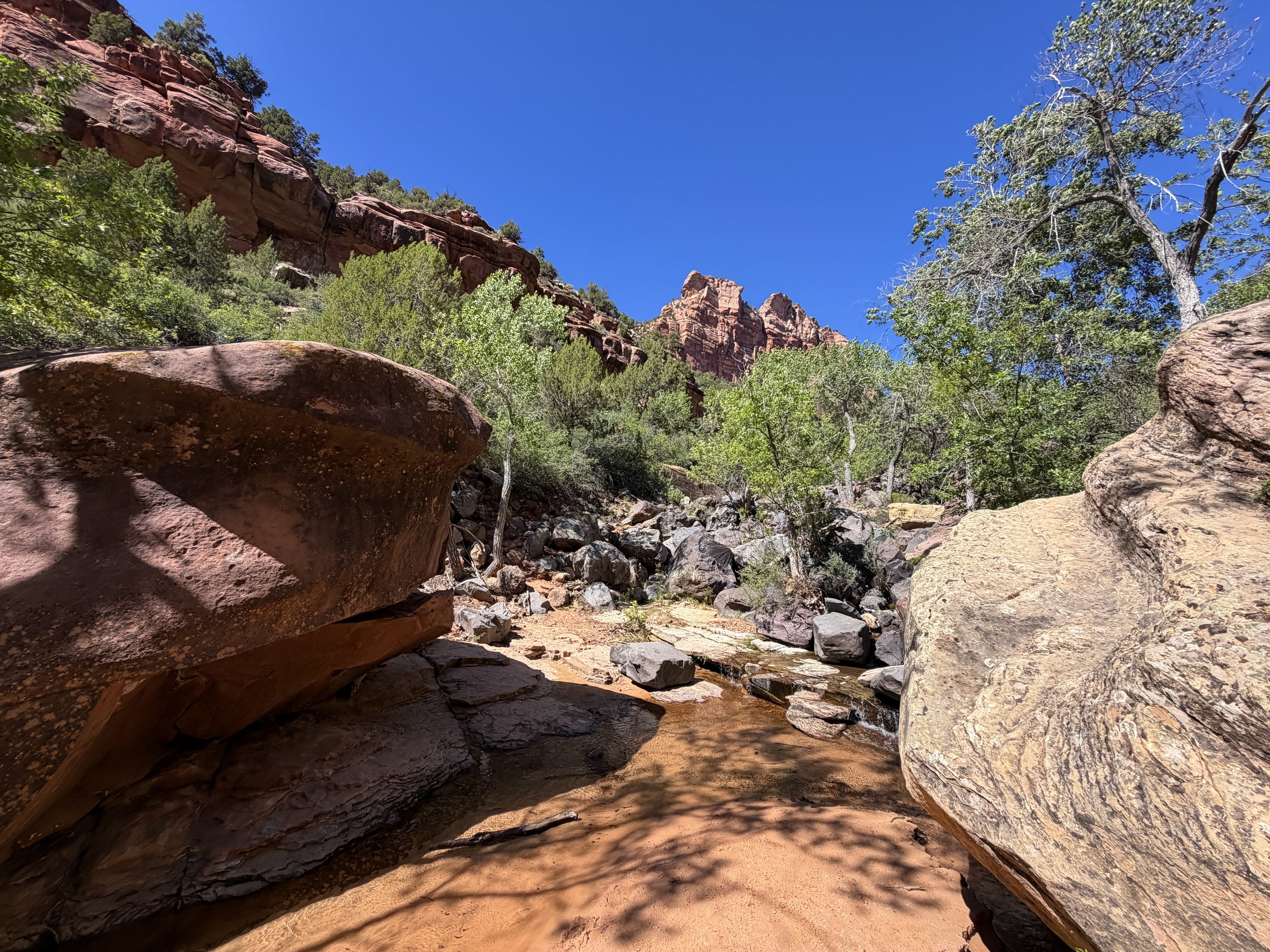 Subway Trail via Left Fork Trailhead Zion National Park Utah
