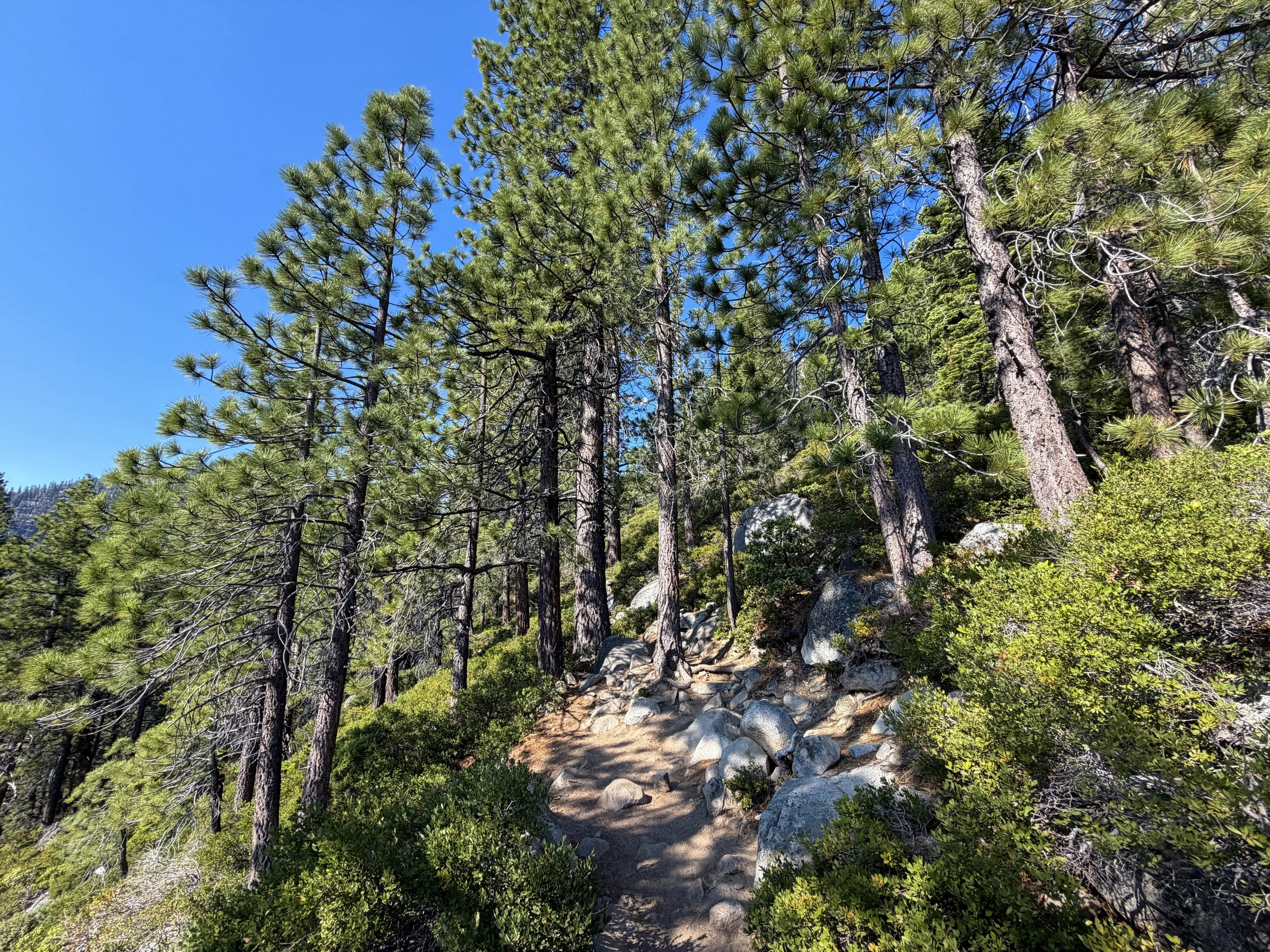 Cascade Falls Trail Lake Tahoe California