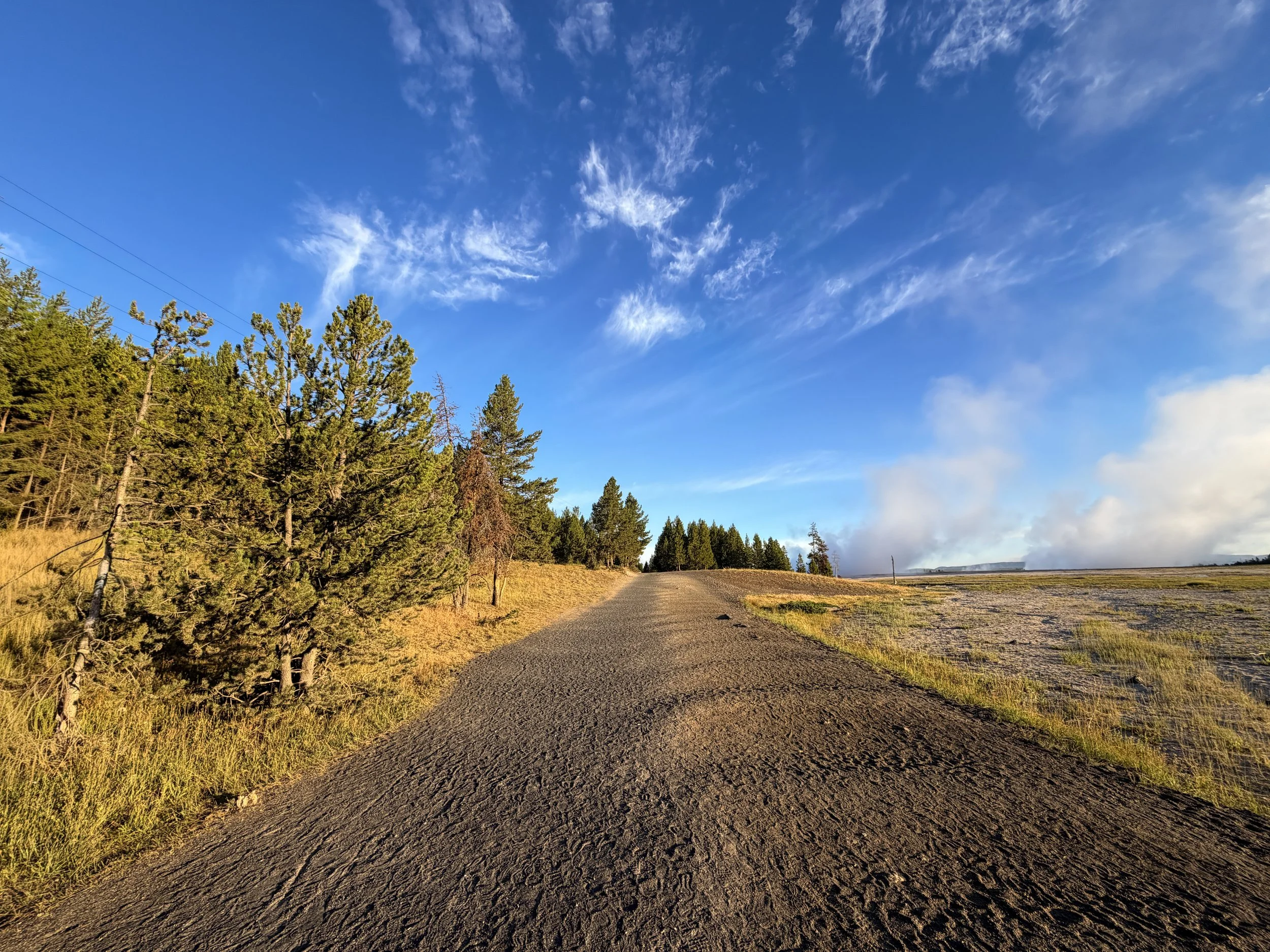 Grand Prismatic Spring Overlook Trail Yellowstone National Park Wyoming