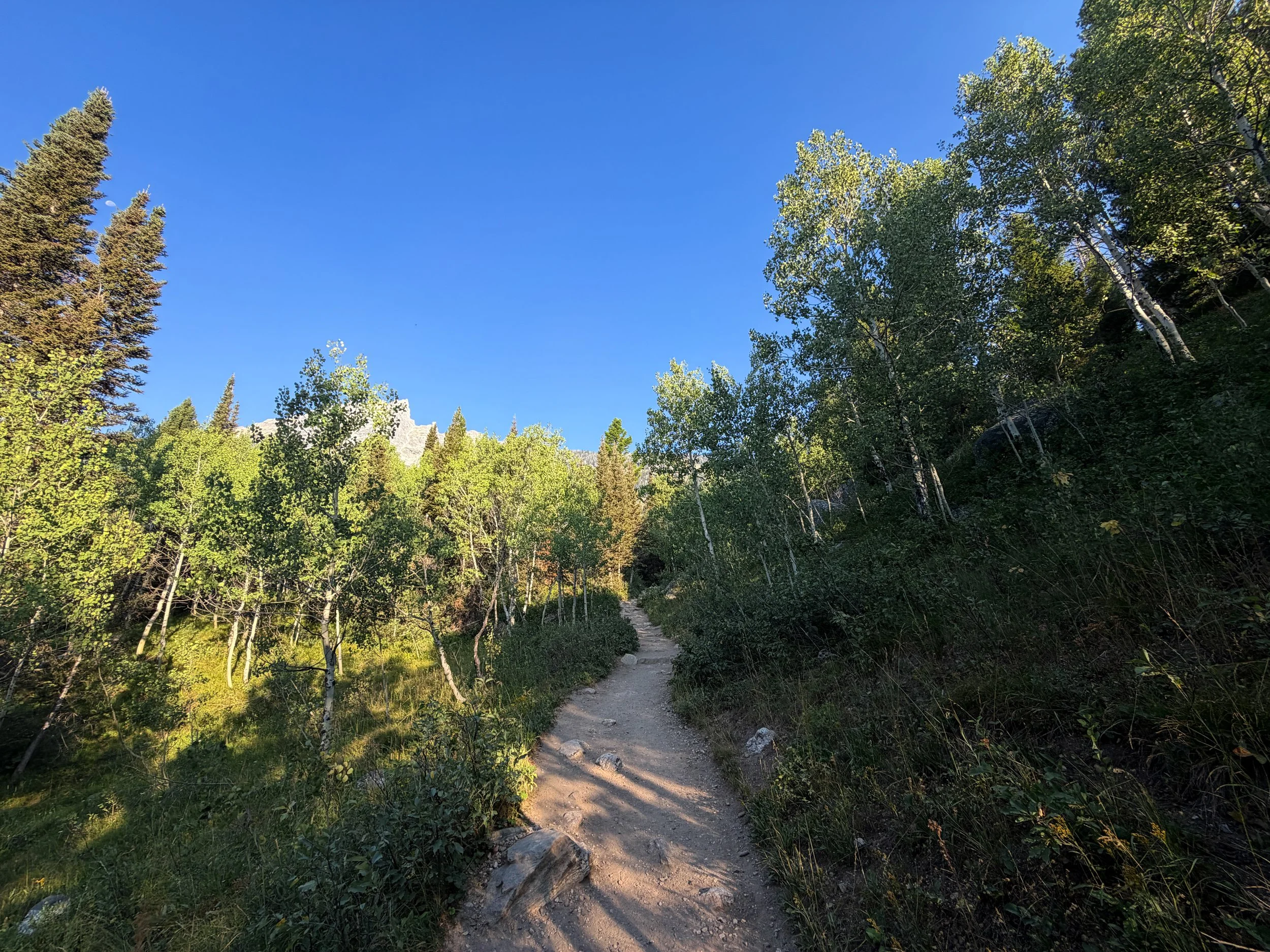 Hidden Falls via Jenny Lake Trail Grand Teton National Park Wyoming