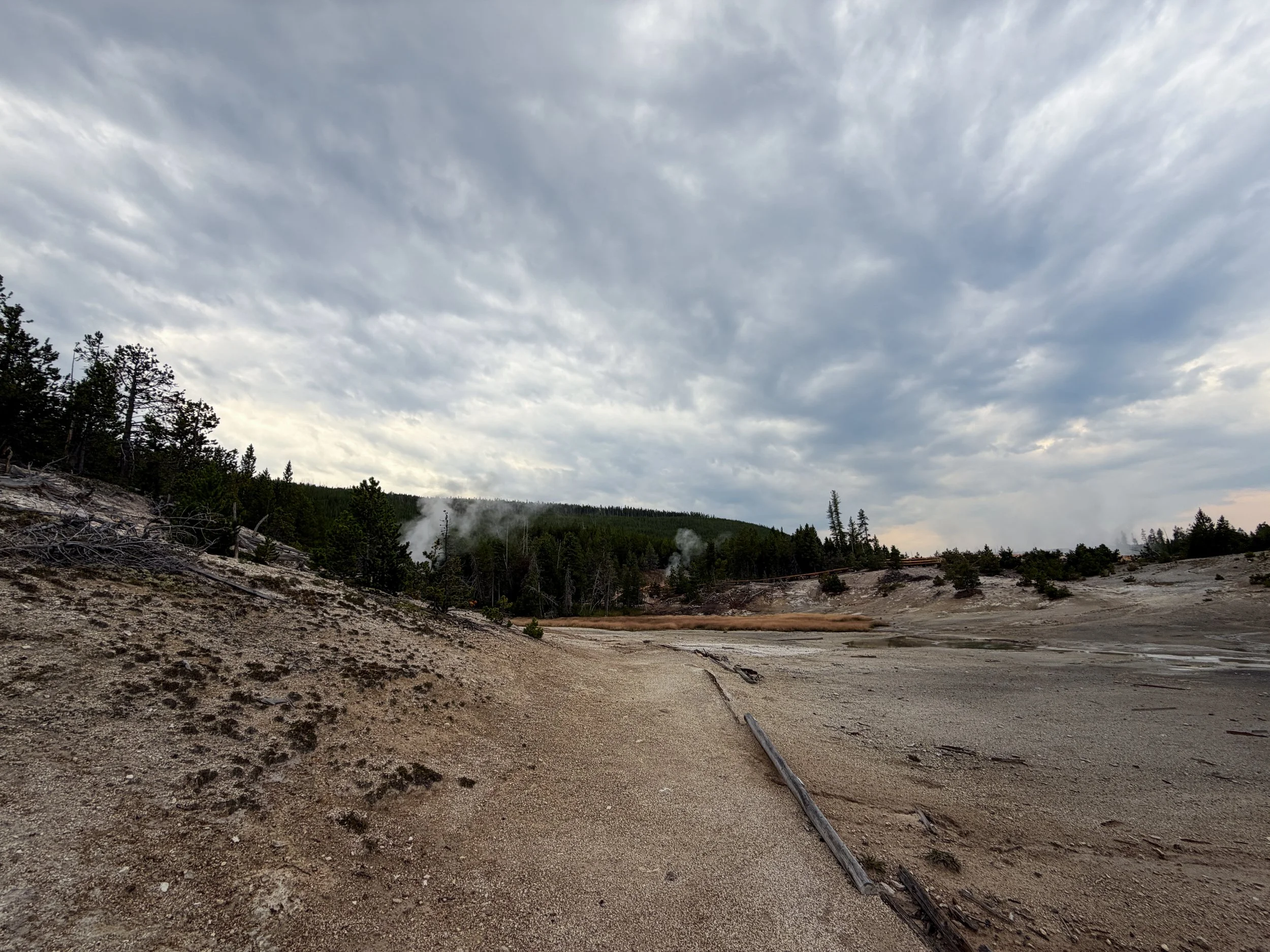 Norris Geyser Basin Hike Yellowstone National Park Wyoming