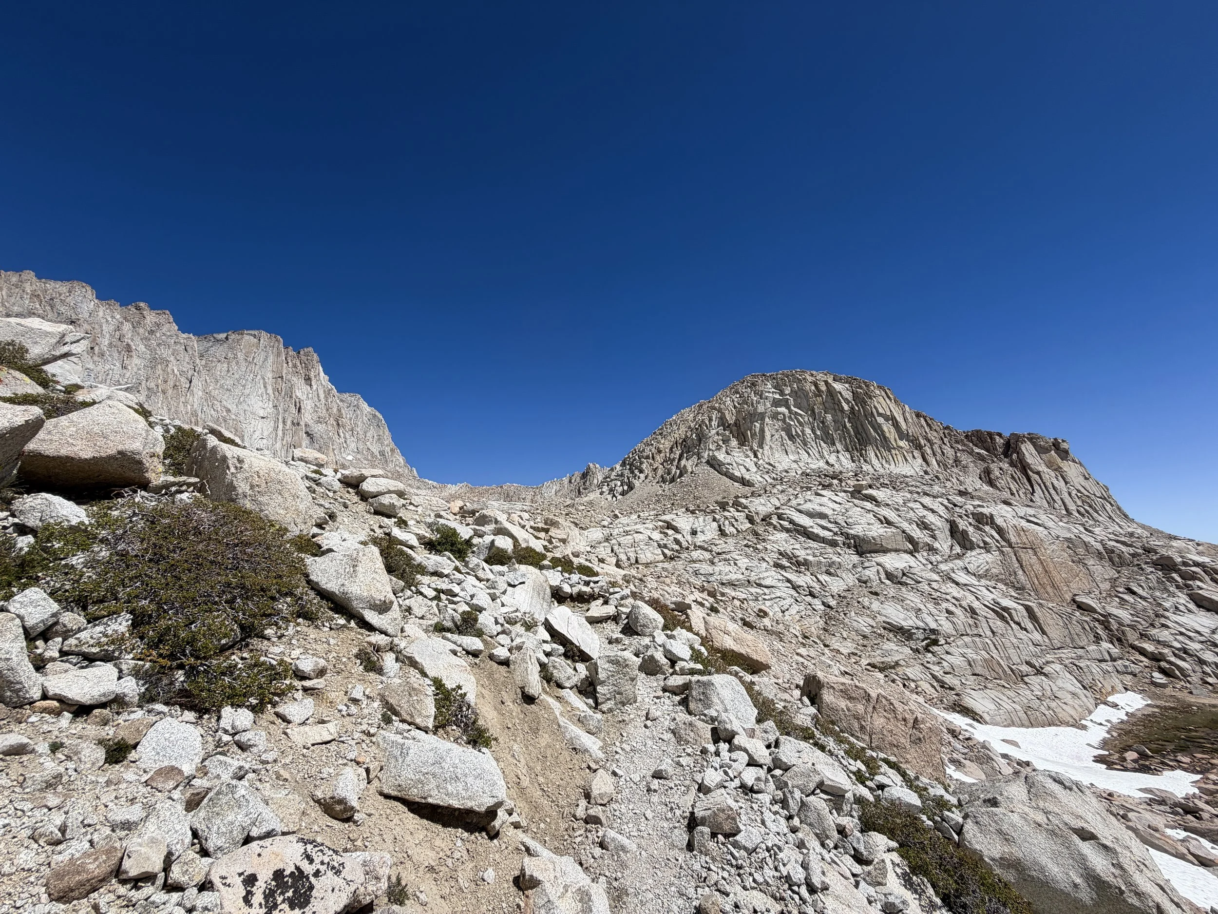 Mount Whitney Trail to Trail Crest California