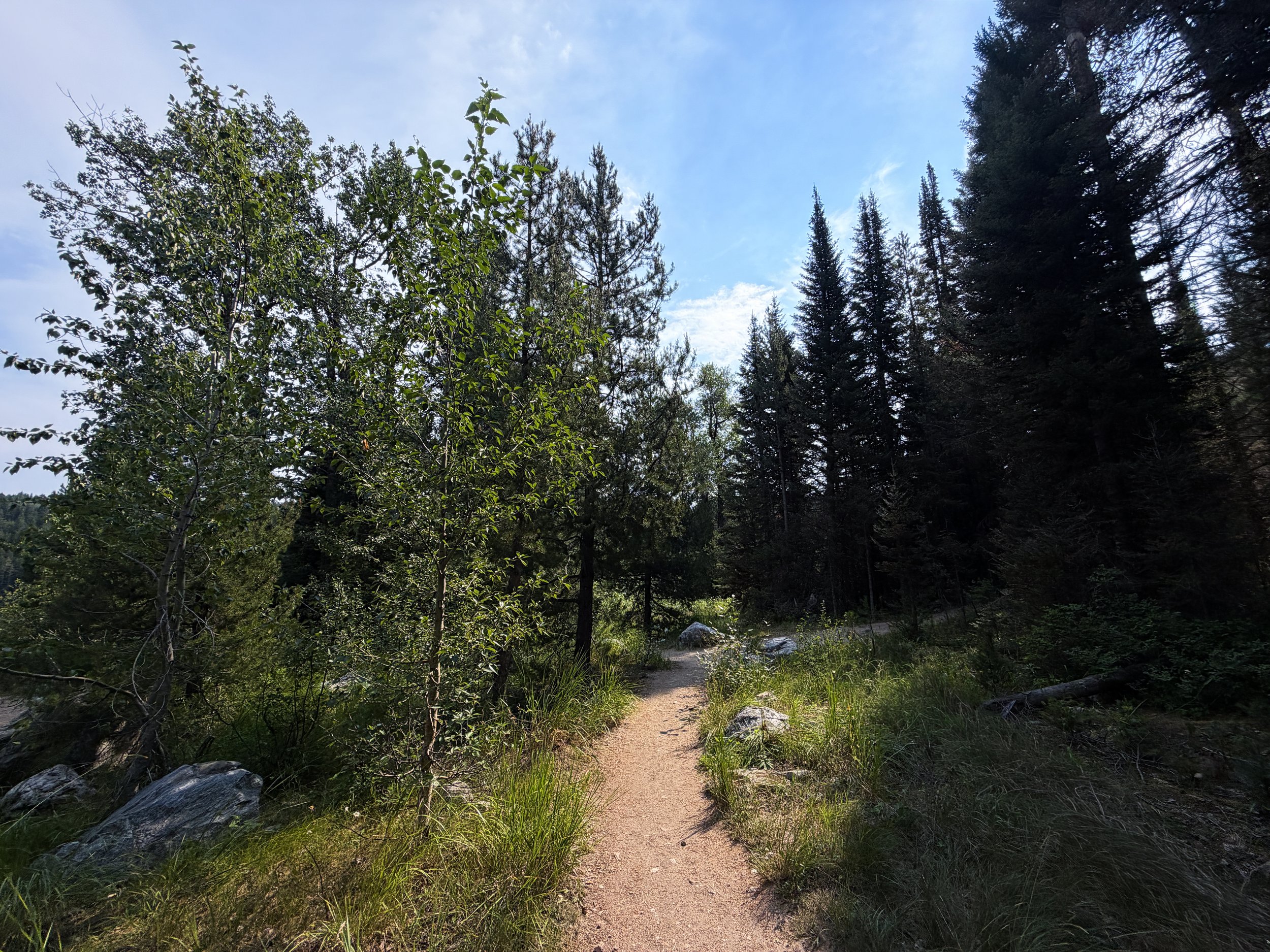 Boulder Ridge Trail Grand Teton National Park Wyoming