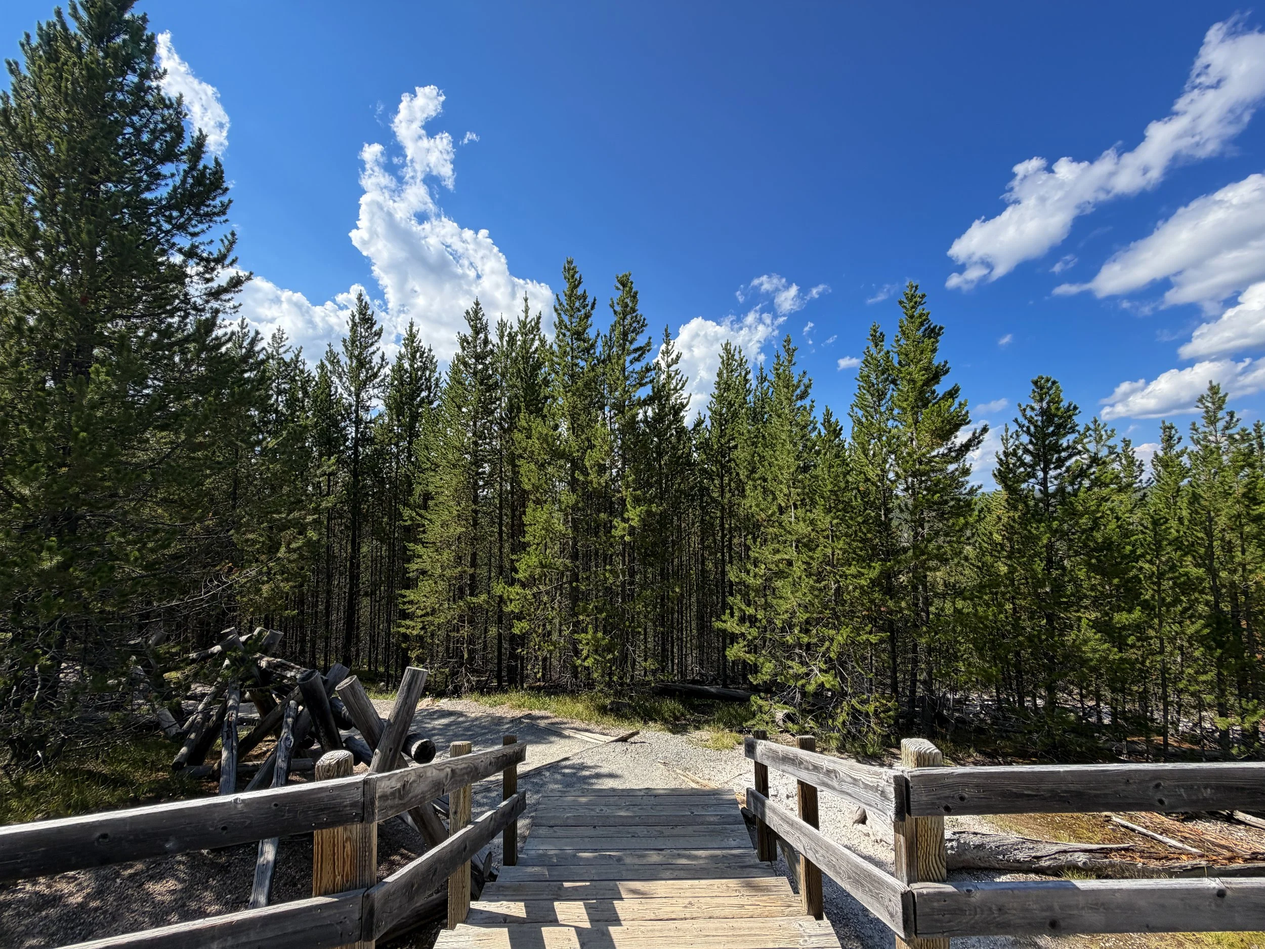 Artists Paintpots Trail Yellowstone National Park Wyoming