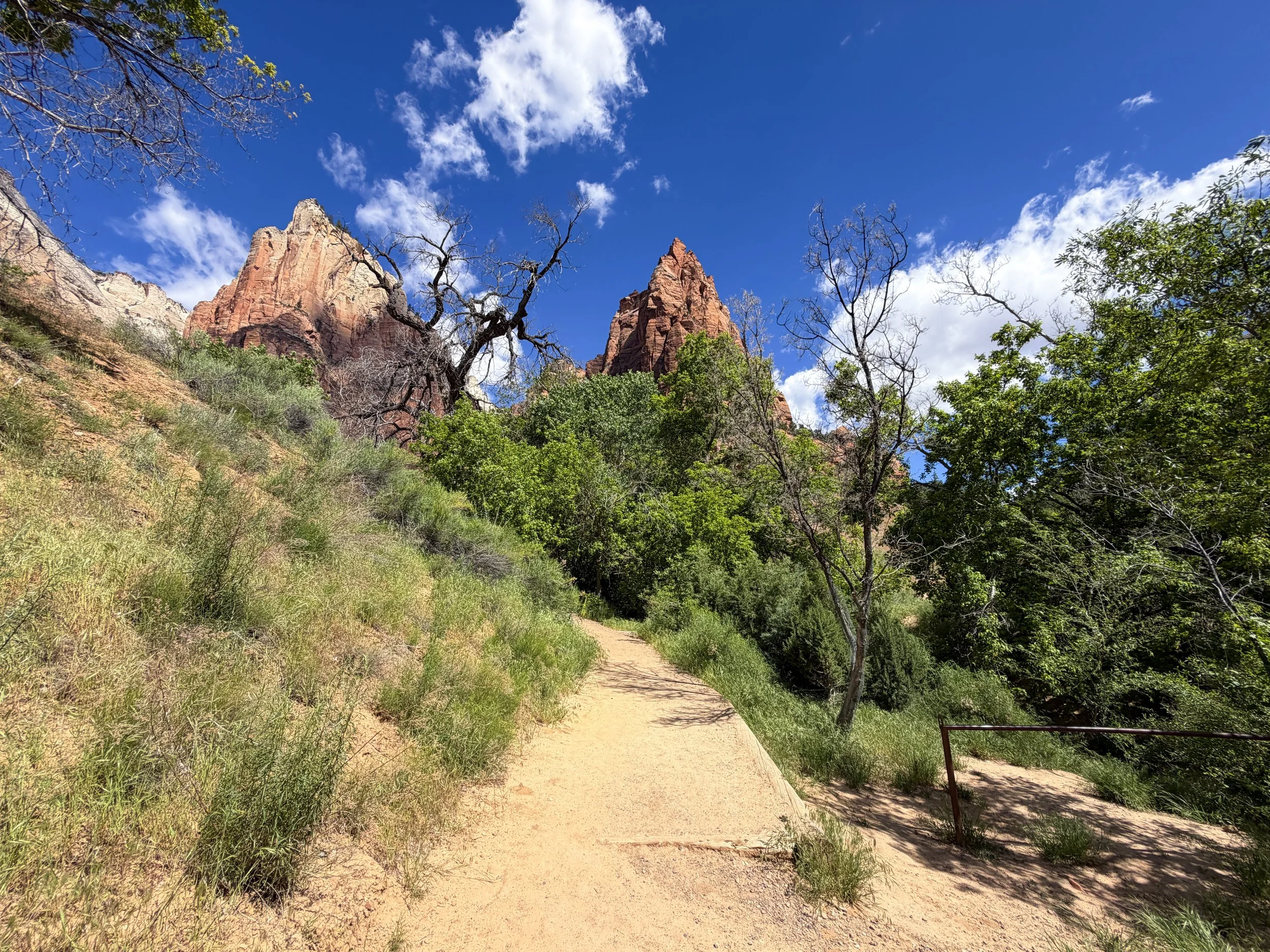 Sand Bench Trail Zion National Park Utah