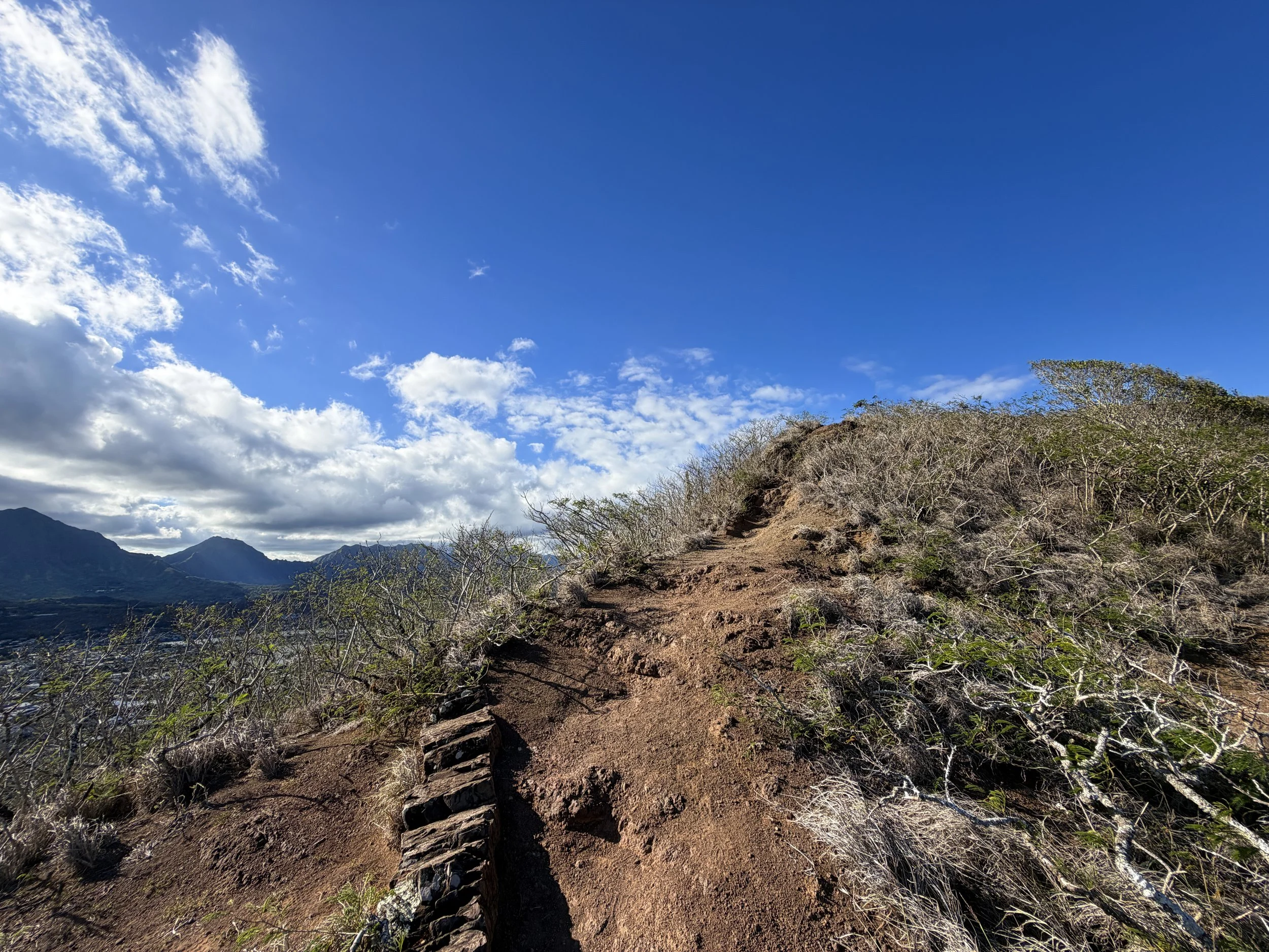 Back Lanikai Pillbox Trail Oahu Hawaii