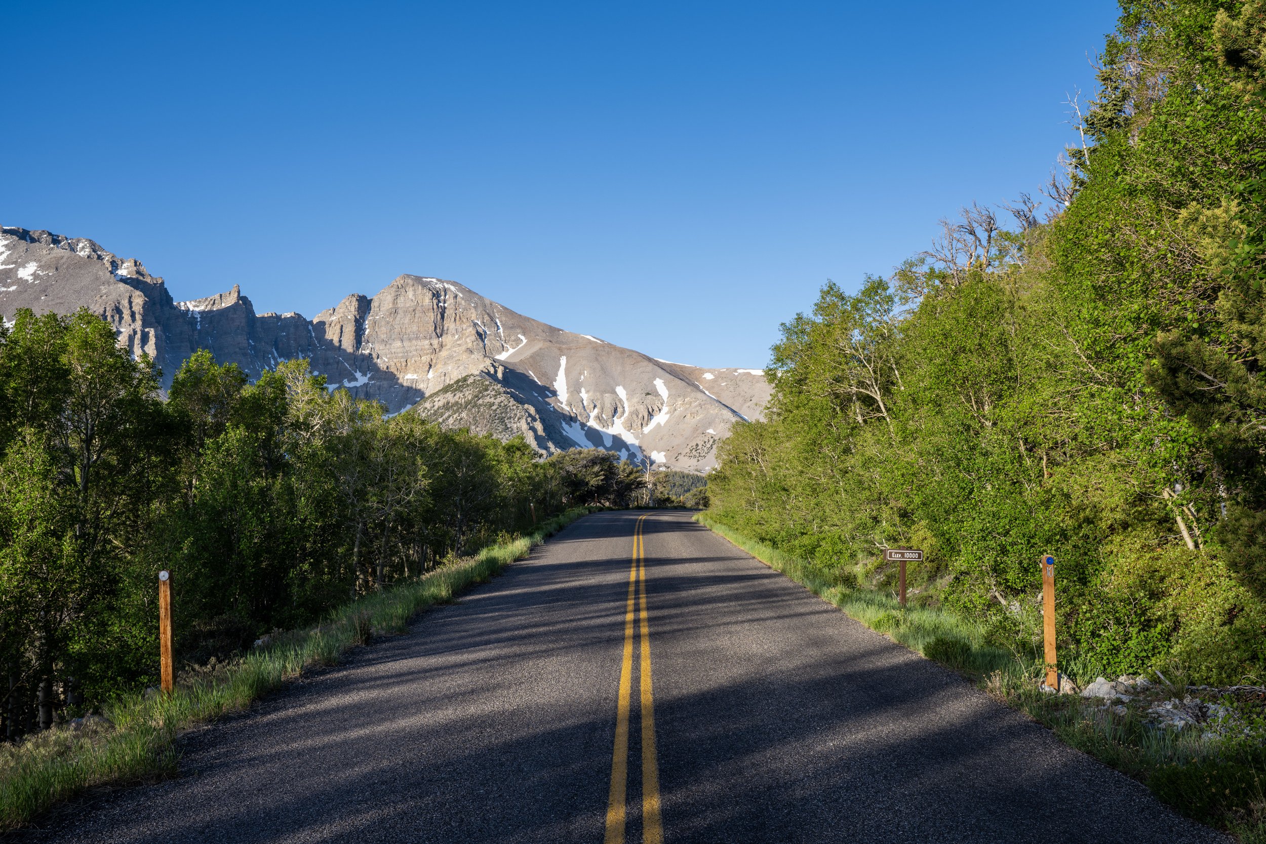 Wheeler Peak Scenic Drive Great Basin National Park