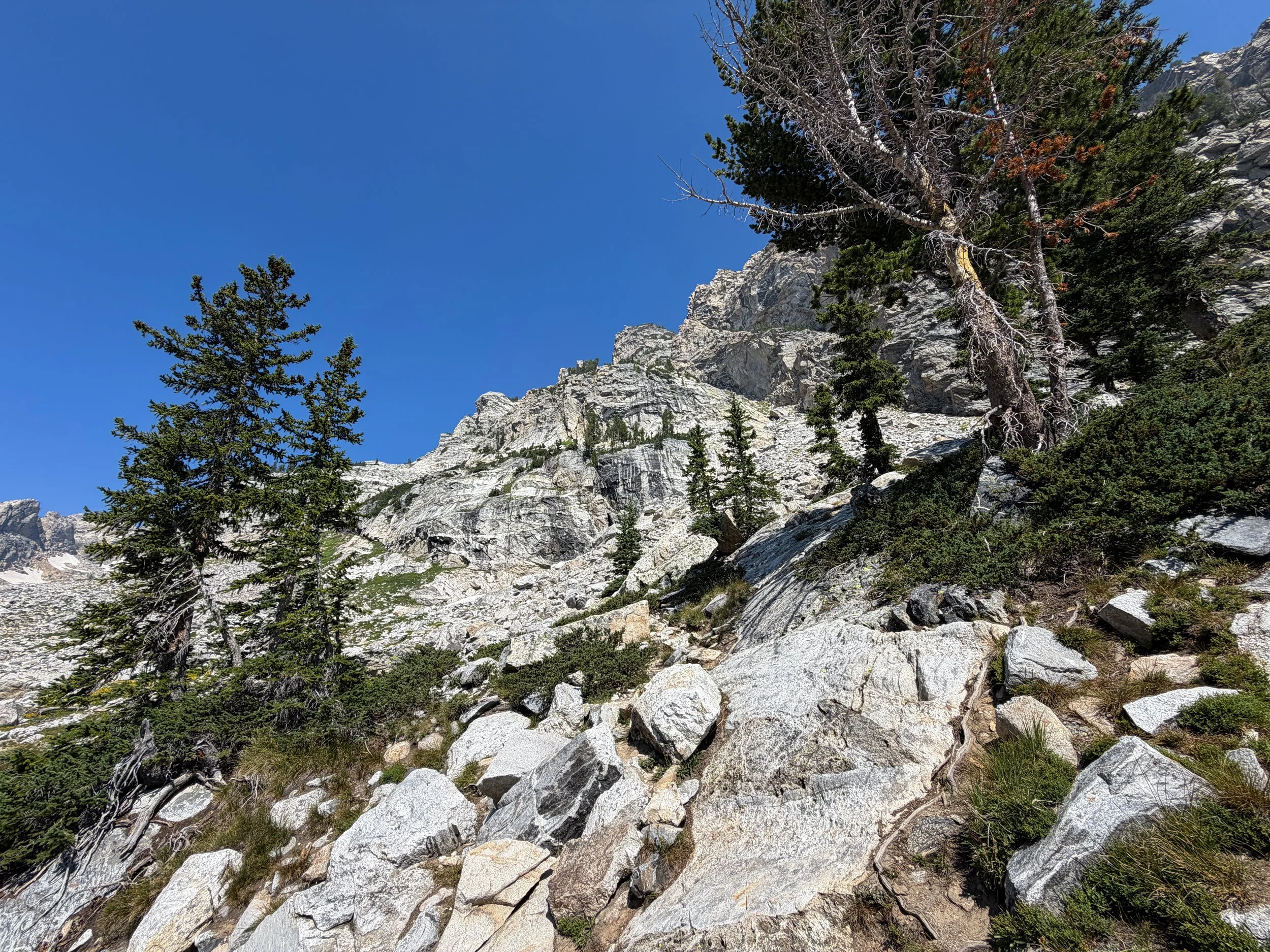 Lake of the Crags Trail Grand Teton National Park Wyoming