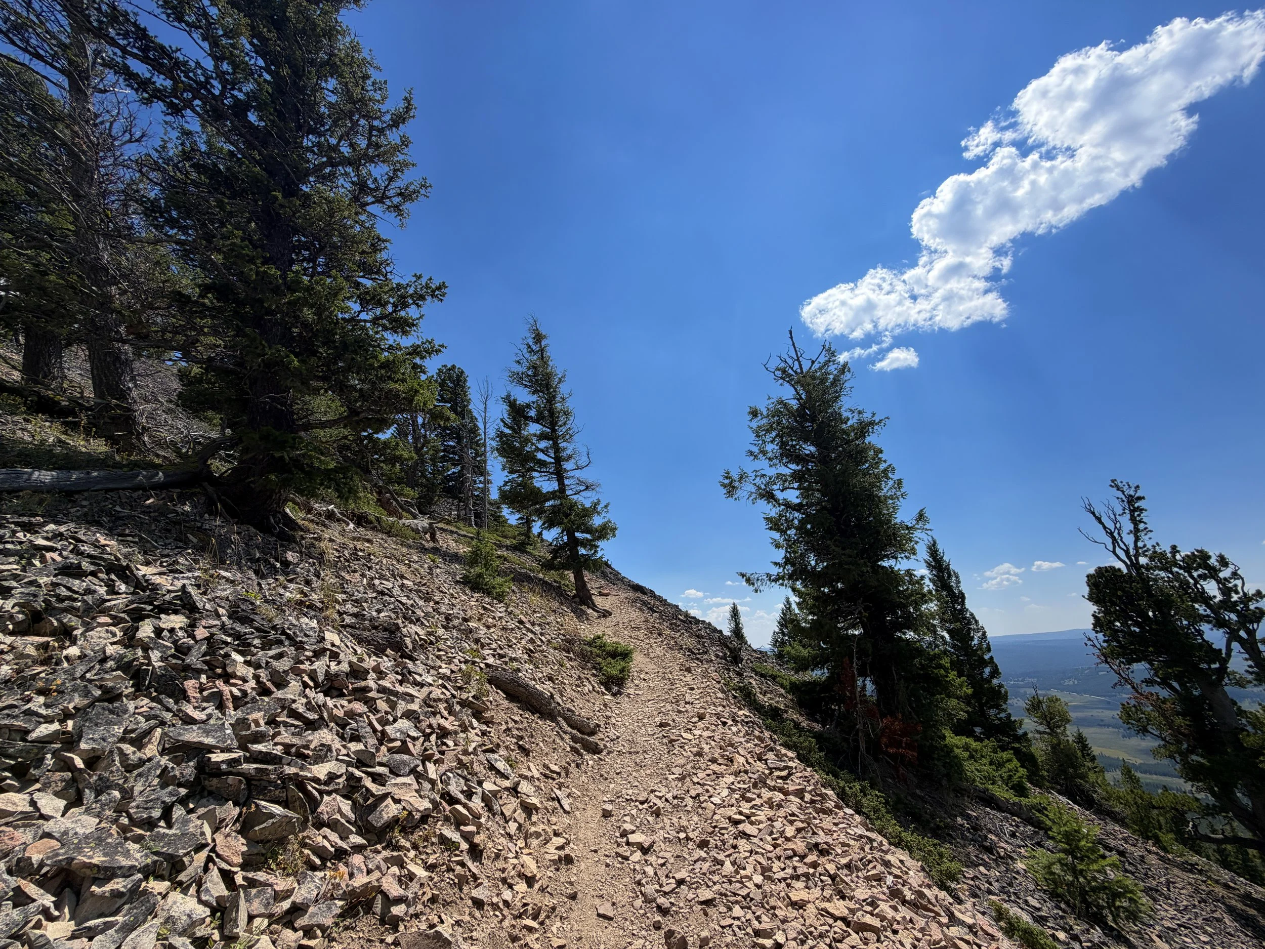 Bunsen Peak Trail Yellowstone National Park Wyoming
