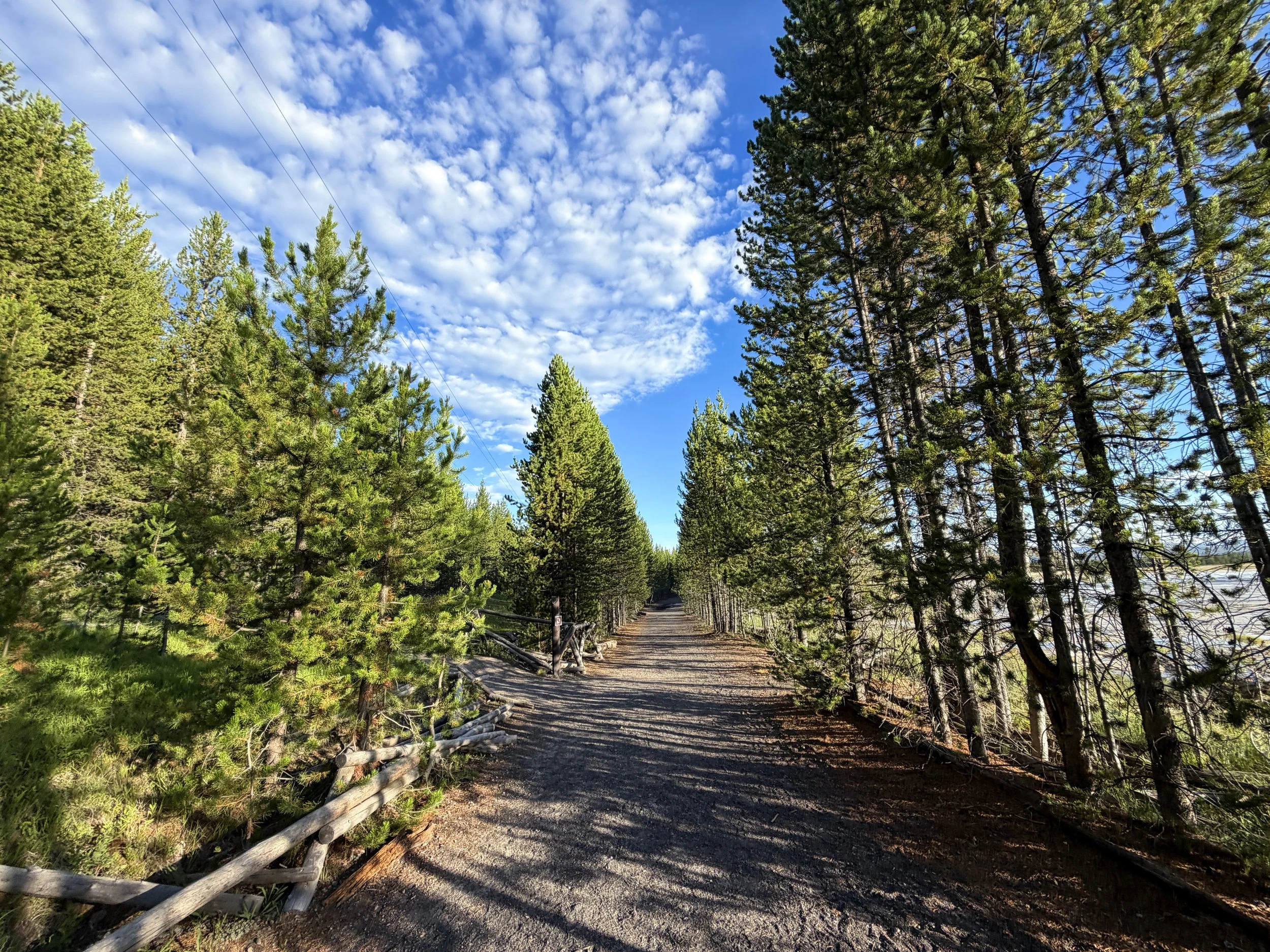Fairy Falls Trail Yellowstone National Park Wyoming