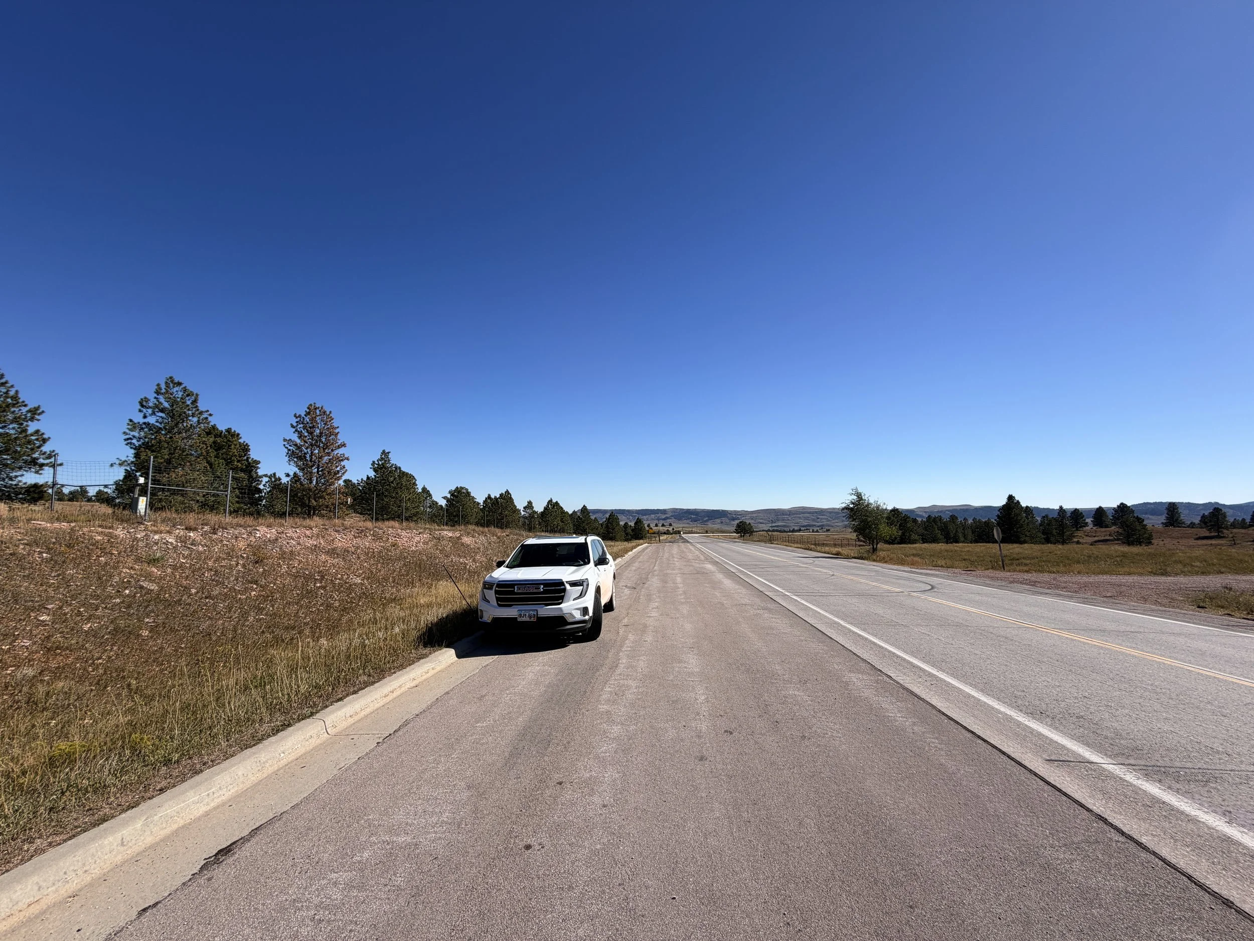East Bison Flats Trailhead Parking Wind Cave National Park South Dakota