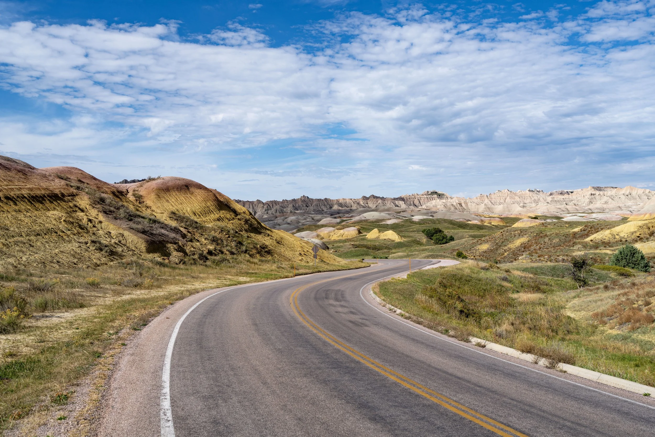 Yellow Mounds Overlook Badlands National Park