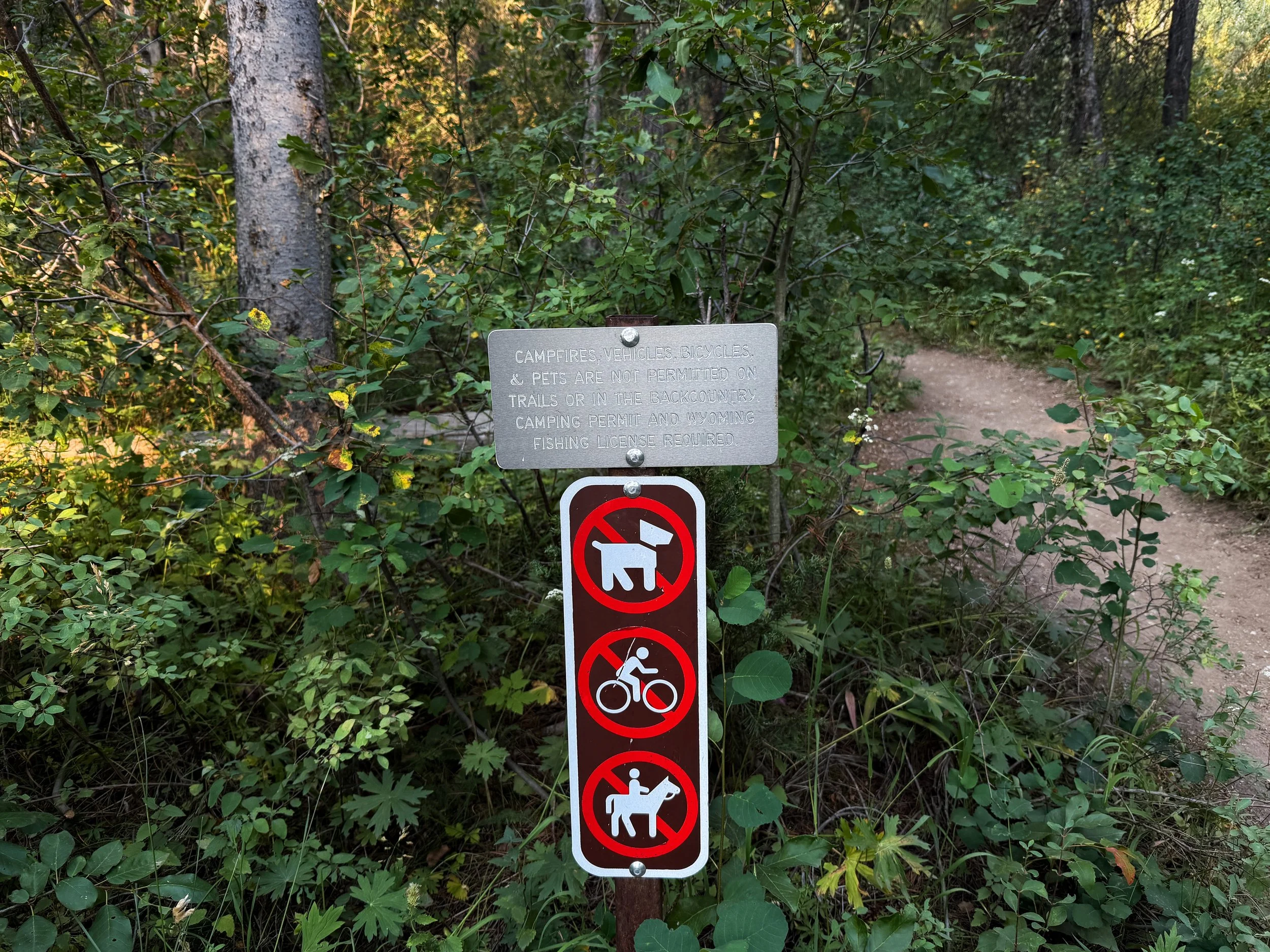 Boulder Ridge Loop Trail Grand Teton National Park Wyoming