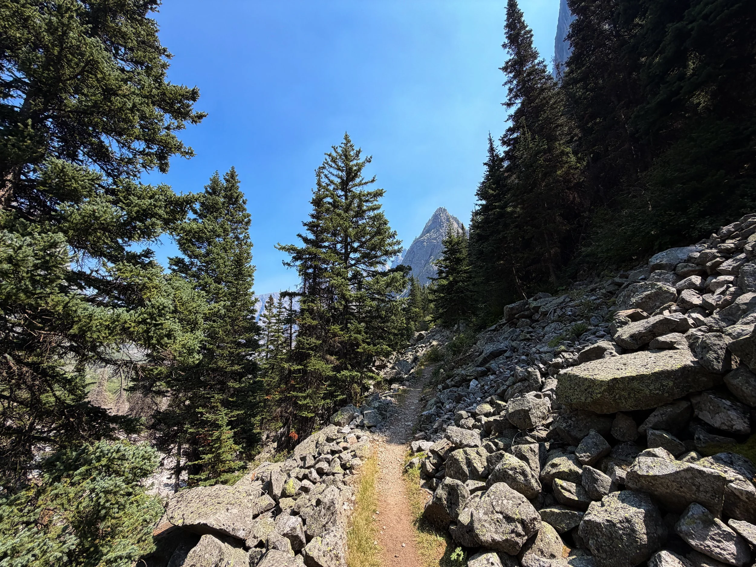 East Rosebud Trail Beaten Path Beartooth Mountains Montana