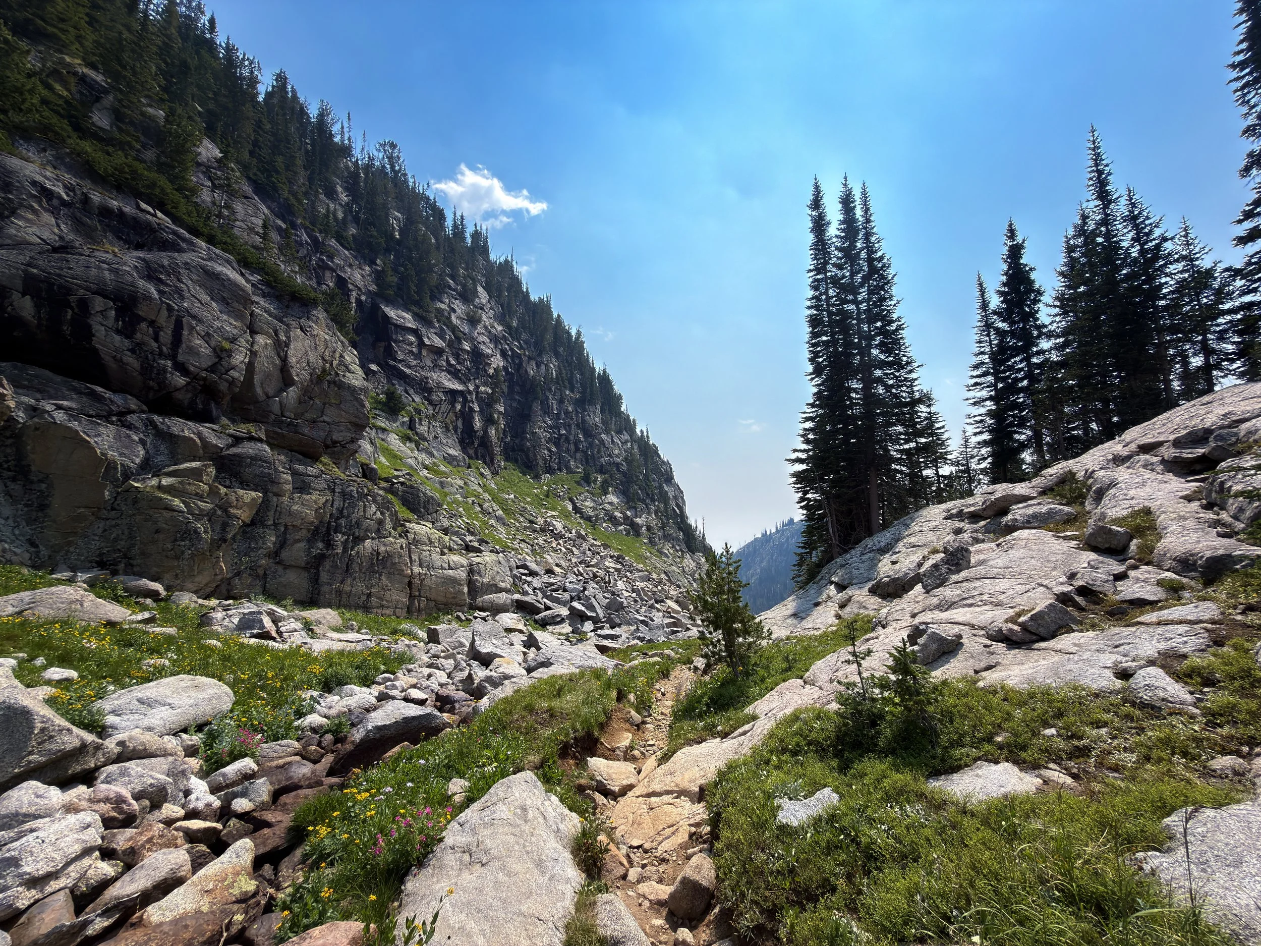 Russell Creek Trail The Beaten Path Beartooth Mountains Montana