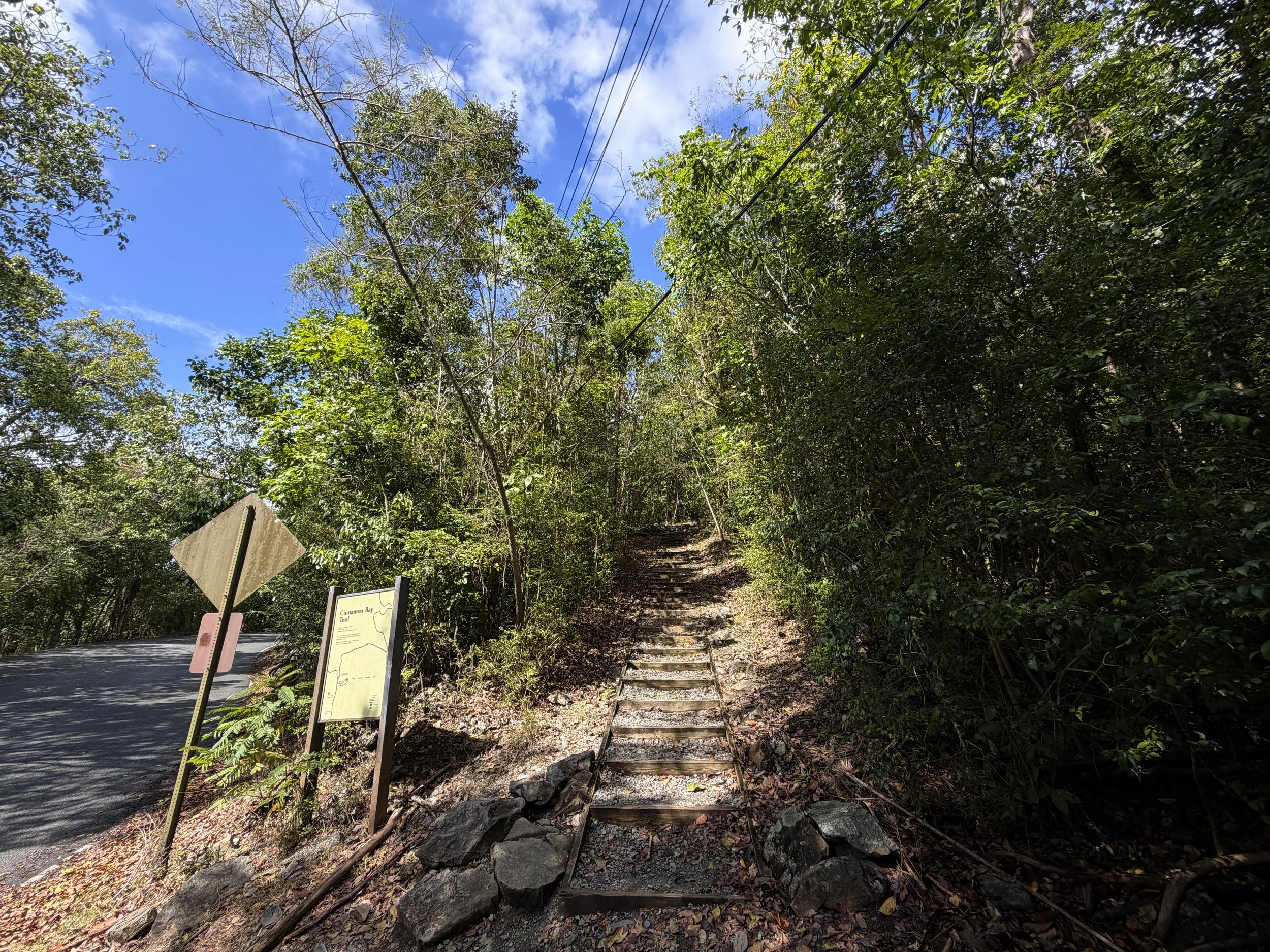 America Hill Trailhead Virgin Islands National Park