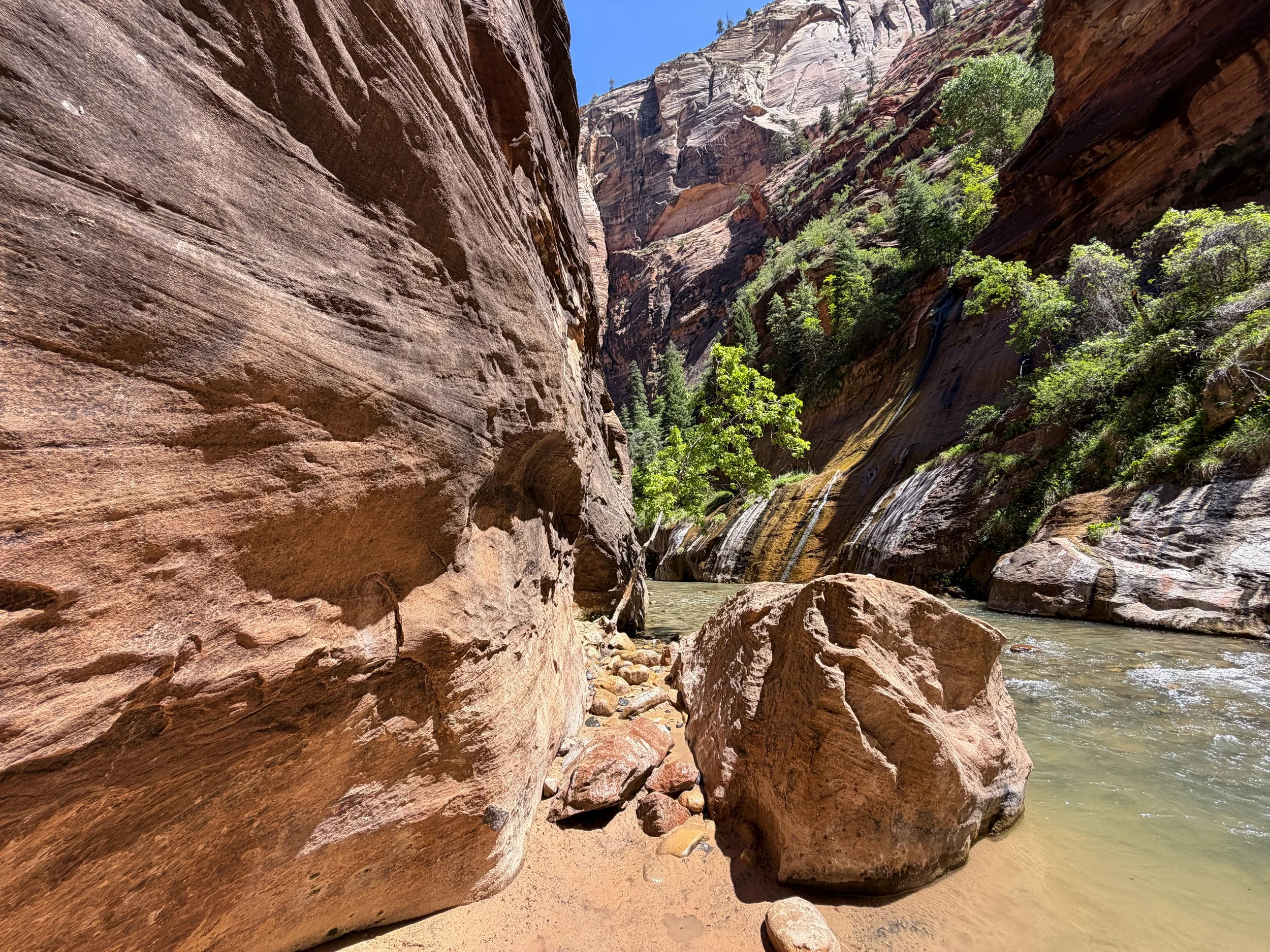 Narrows Hike Zion National Park Utah