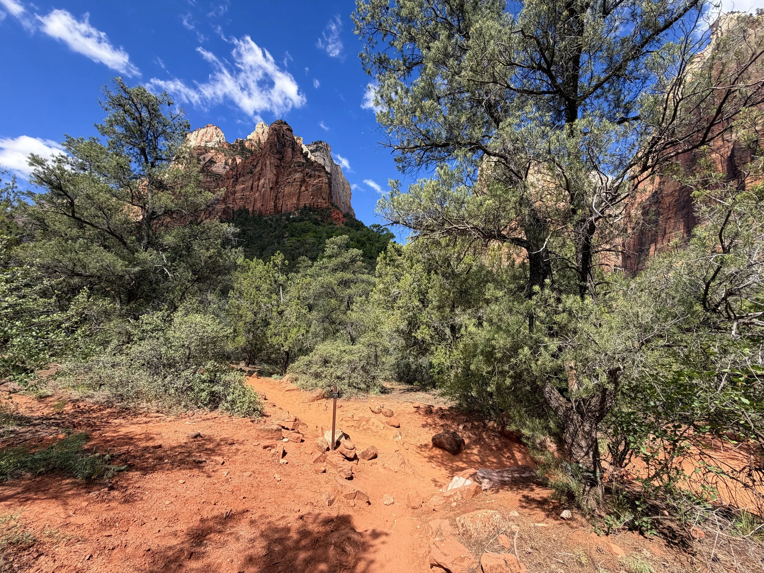 Sand Bench Trail Zion National Park Utah