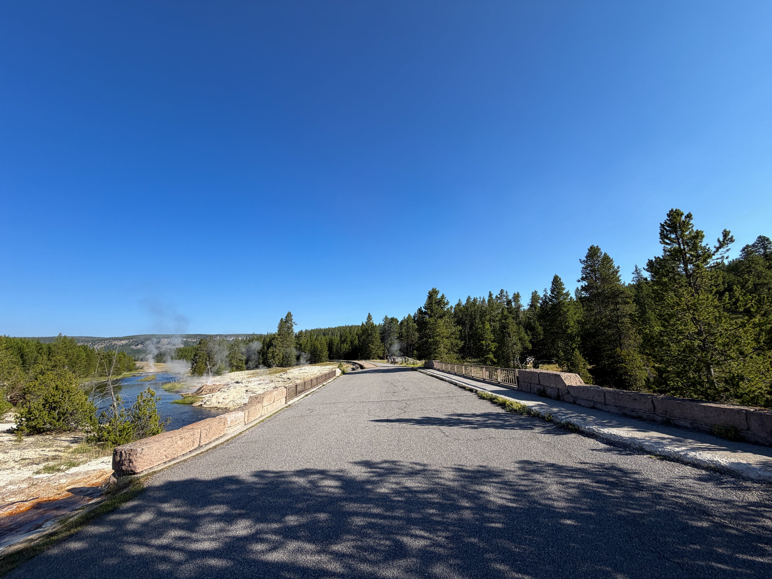 Upper Geyser Basin Trail to the Morning Glory Pool Yellowstone National Park Wyoming