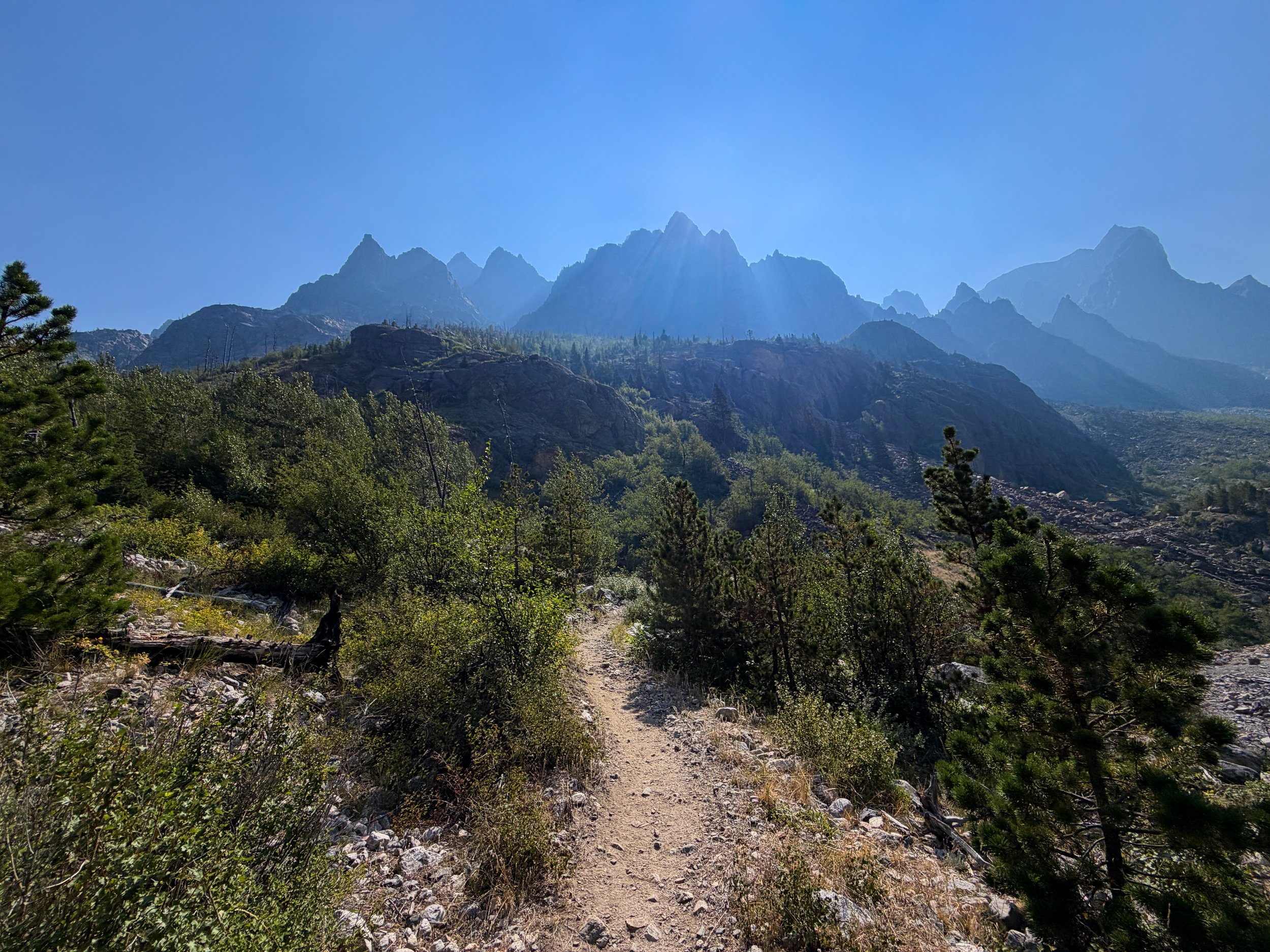 Beaten Path Trail Beartooth Mountains Montana