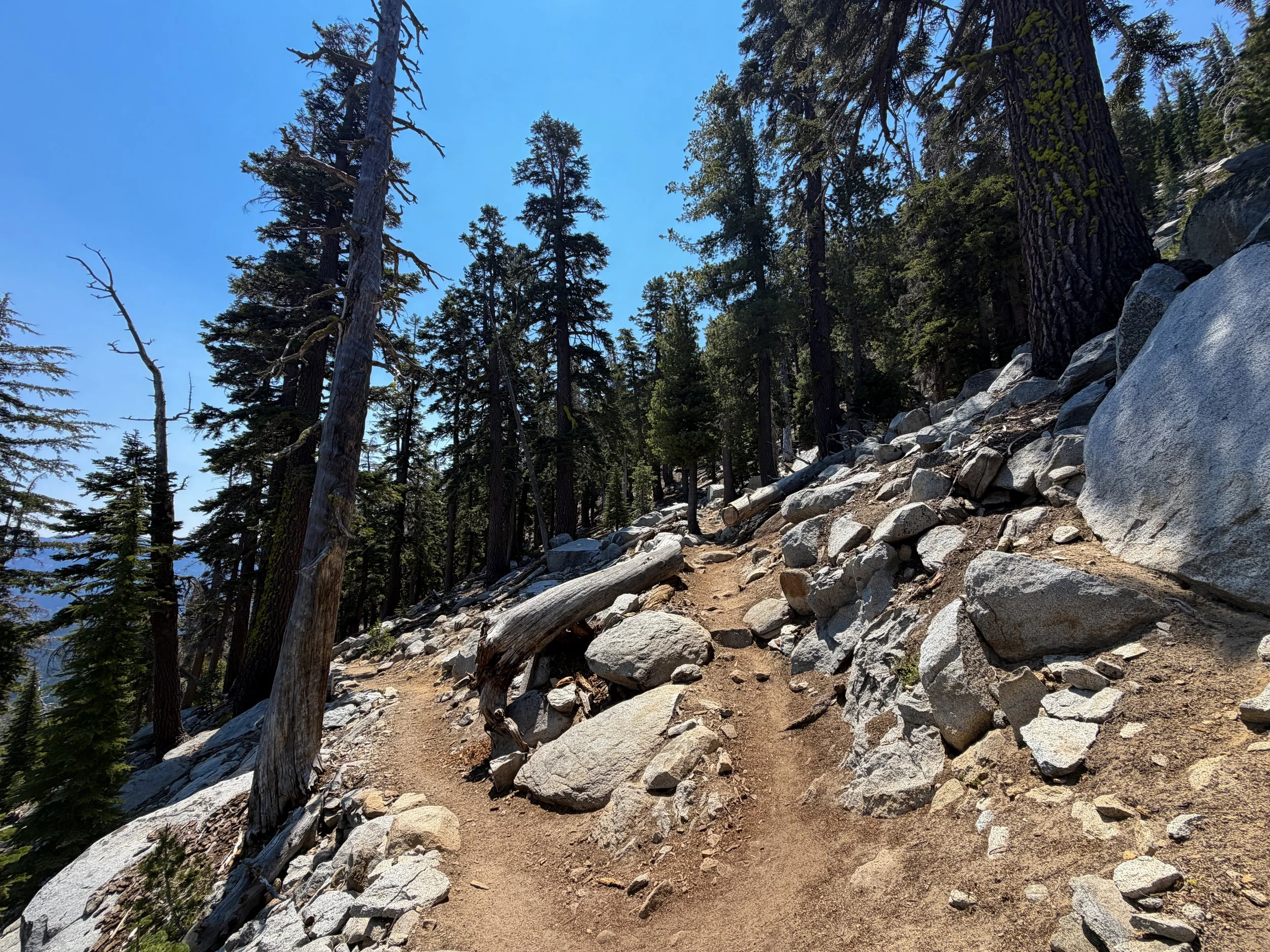 Maggies Peak Hike Lake Tahoe California