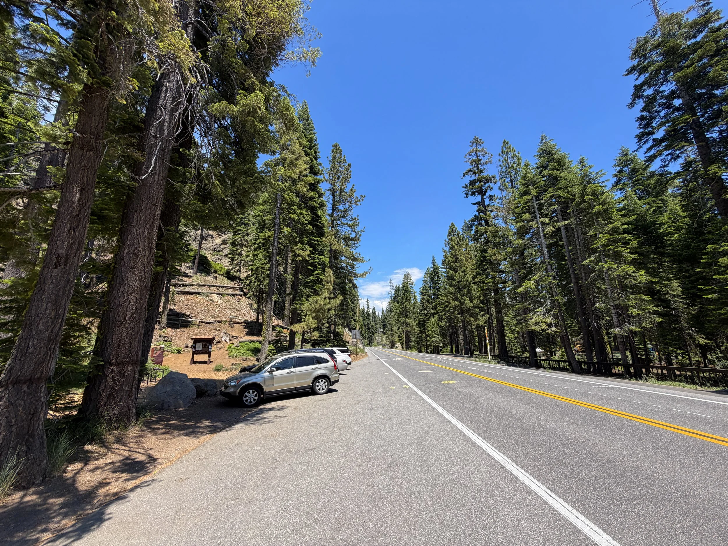 Eagle Rock Trailhead Parking Lake Tahoe California