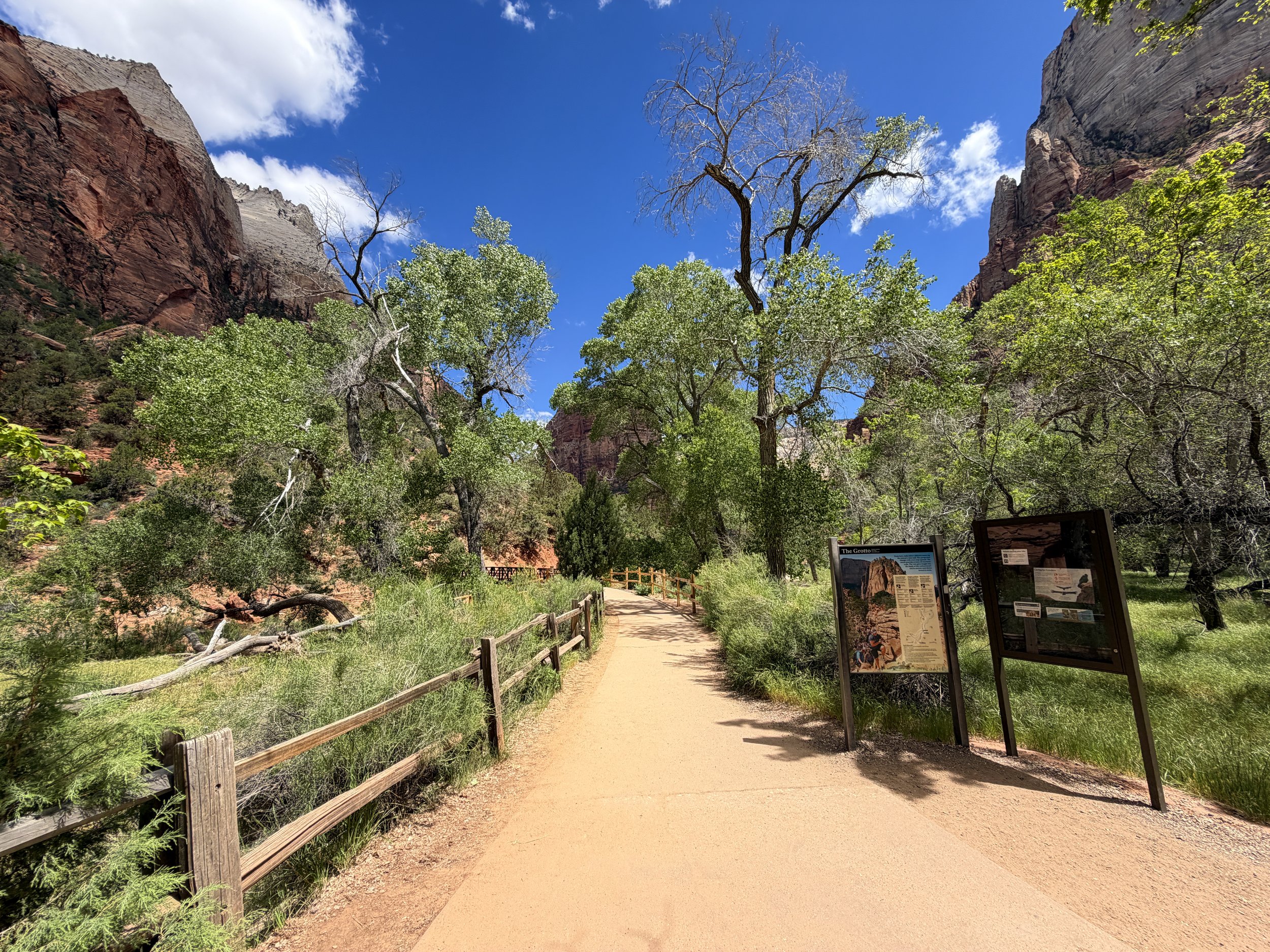 Angels Landing Trailhead Zion National Park Utah