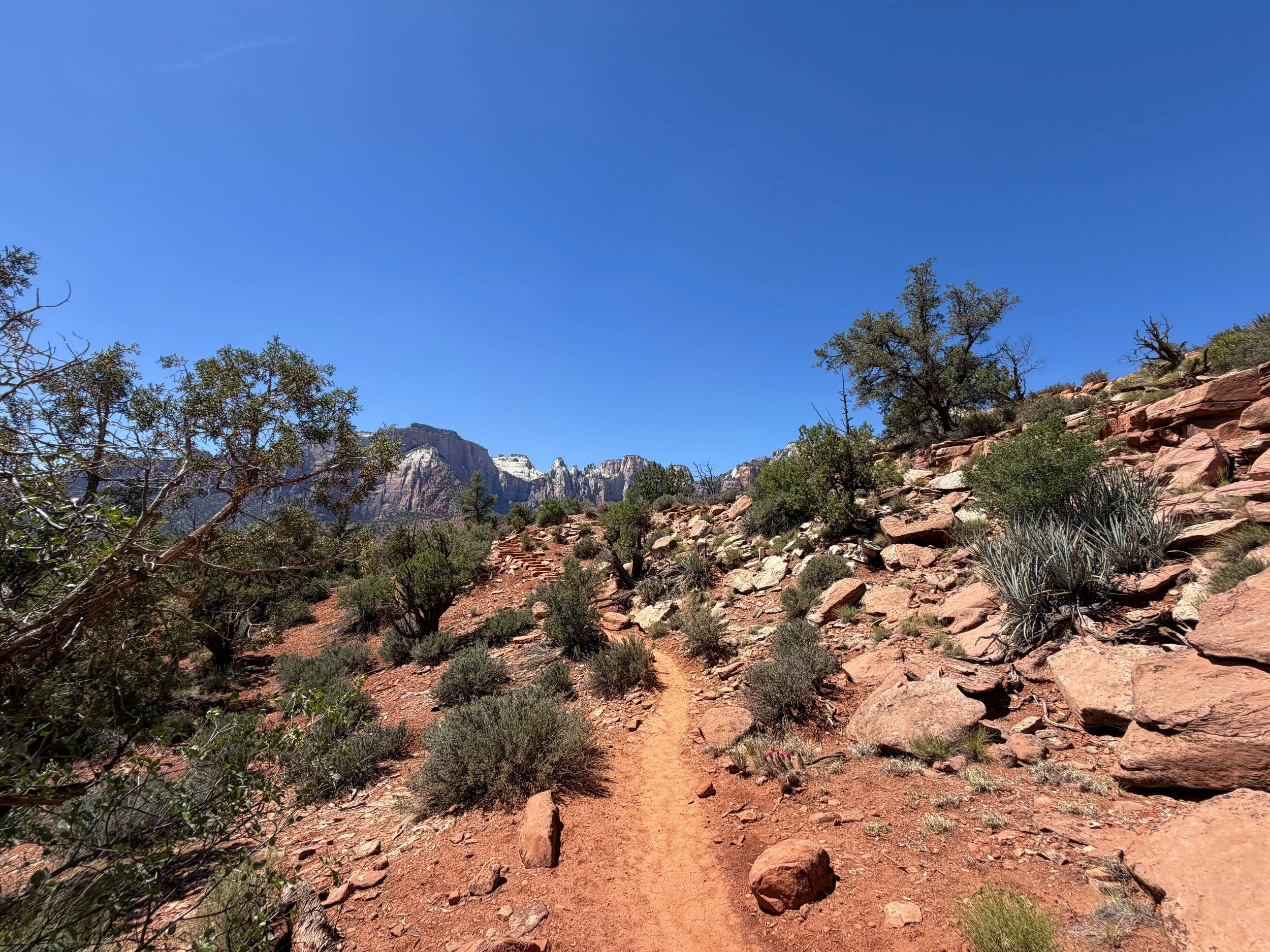Watchman Loop Trail Zion National Park Utah