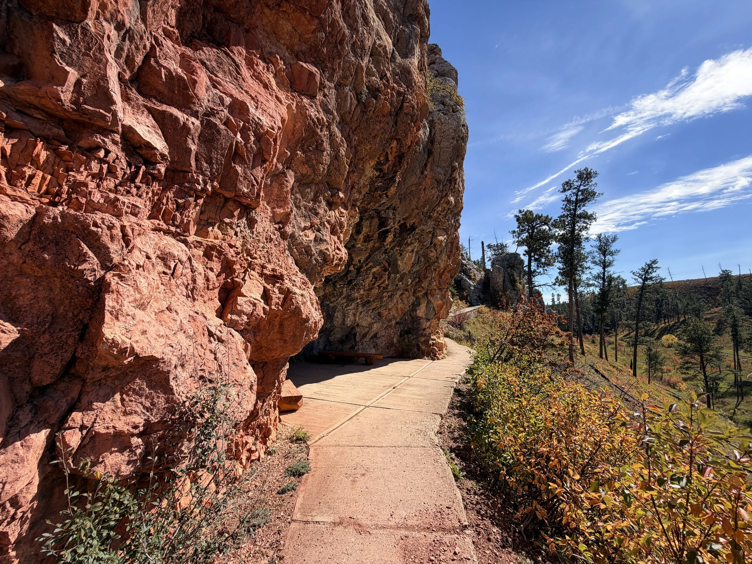Bushs Cave Canyons Trail Jewel Cave National Monument Black Hills South Dakota