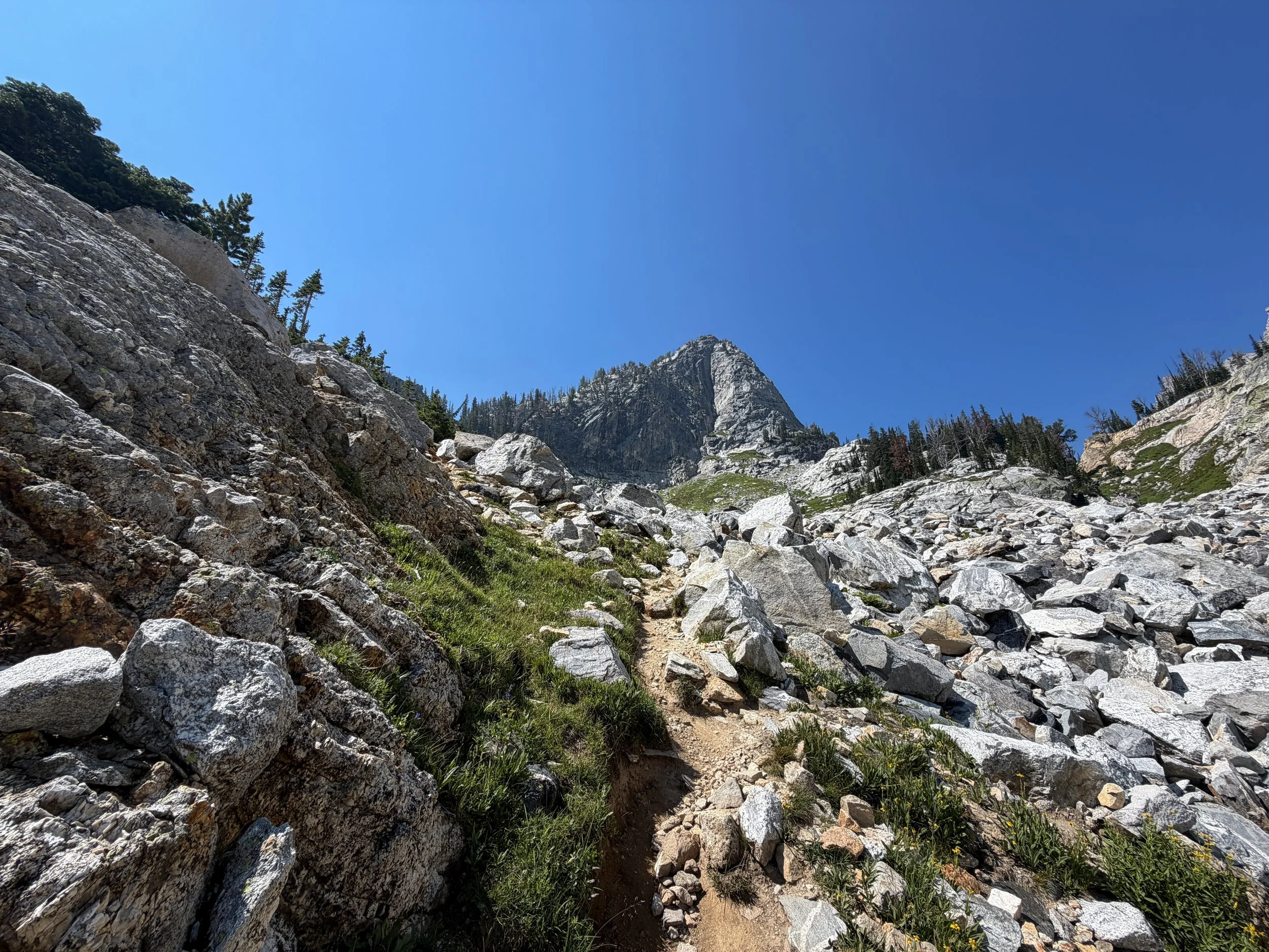 Lake of the Crags Trail Grand Teton National Park Wyoming