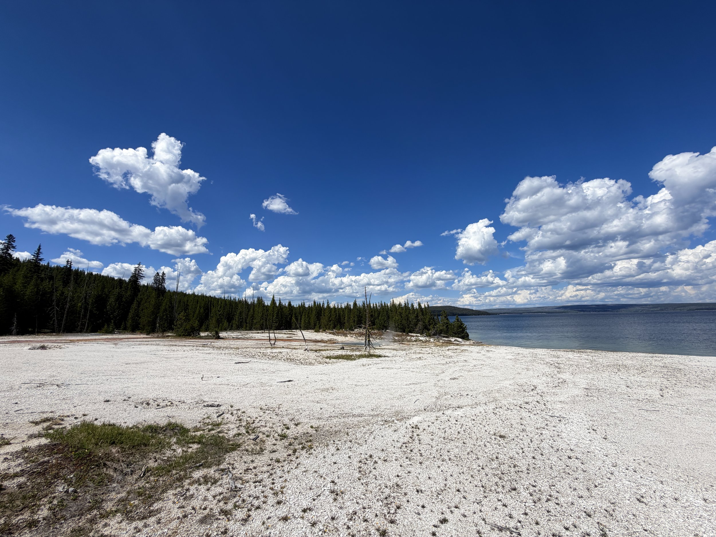 King Geyser West Thumb Geyser Basin Trail Yellowstone National Park Wyoming