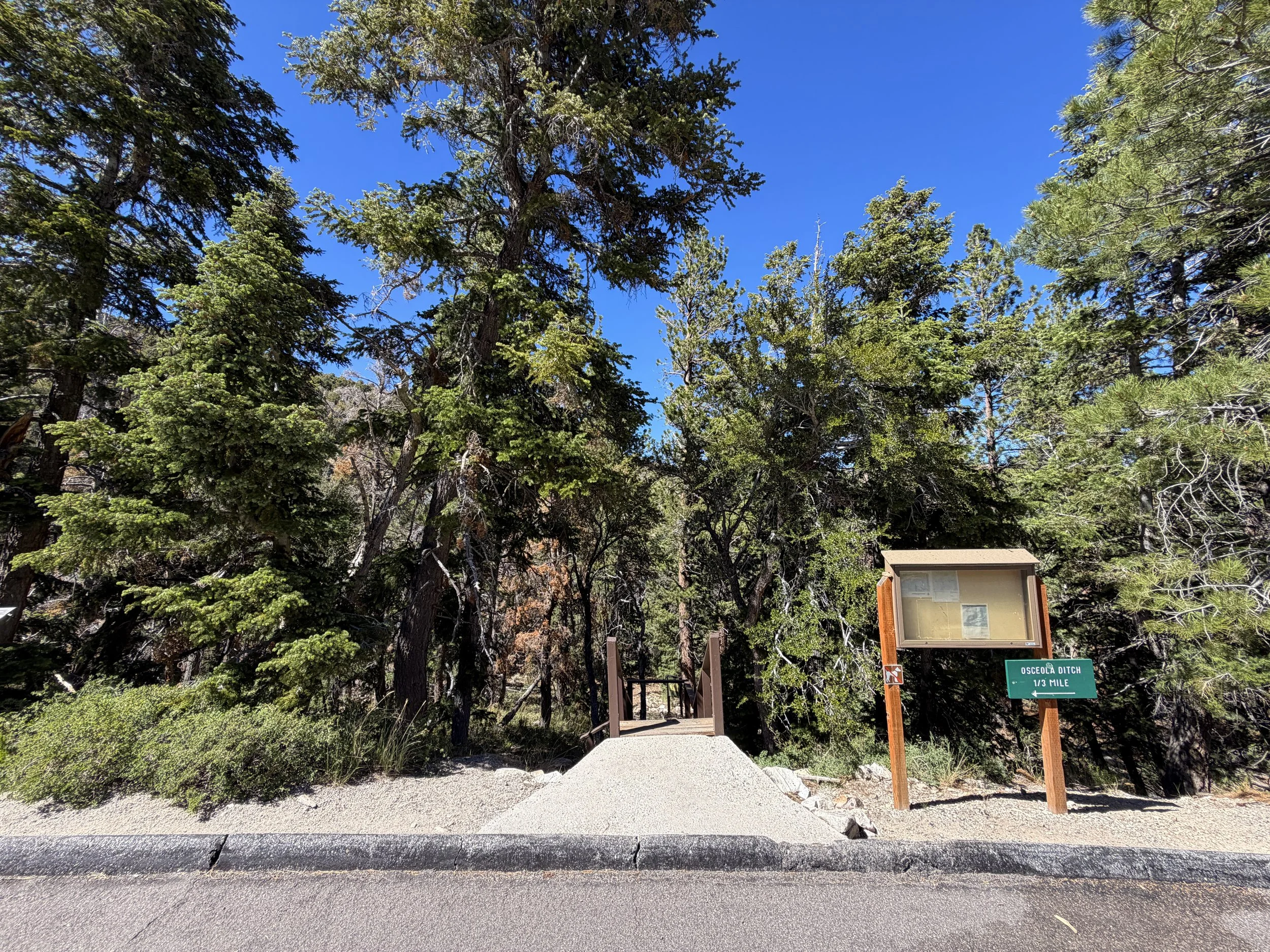 Osceola Ditch Trailhead Great Basin National Park Nevada