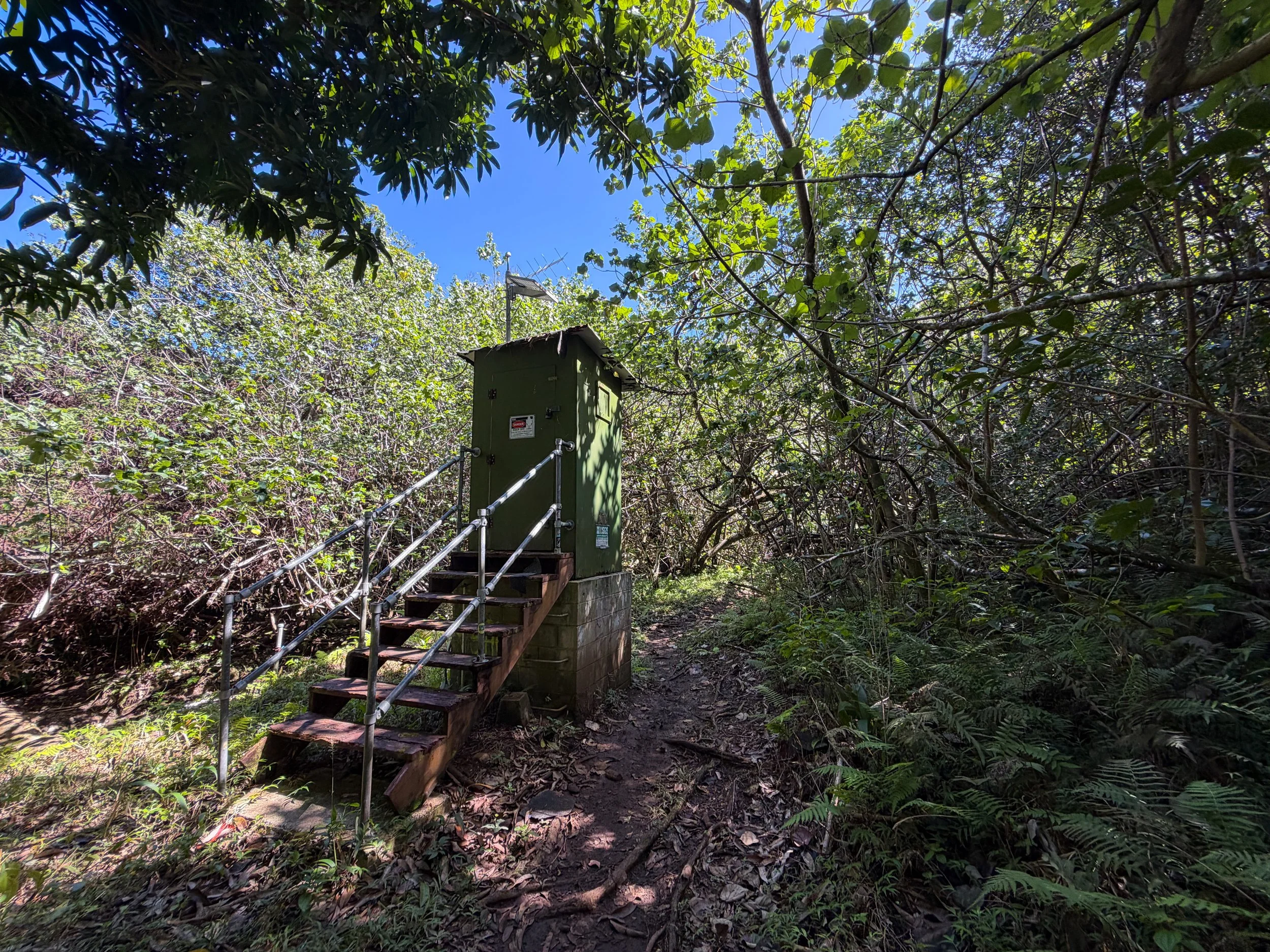Kulanaahane Trail Stream Gage Oahu Hawaii