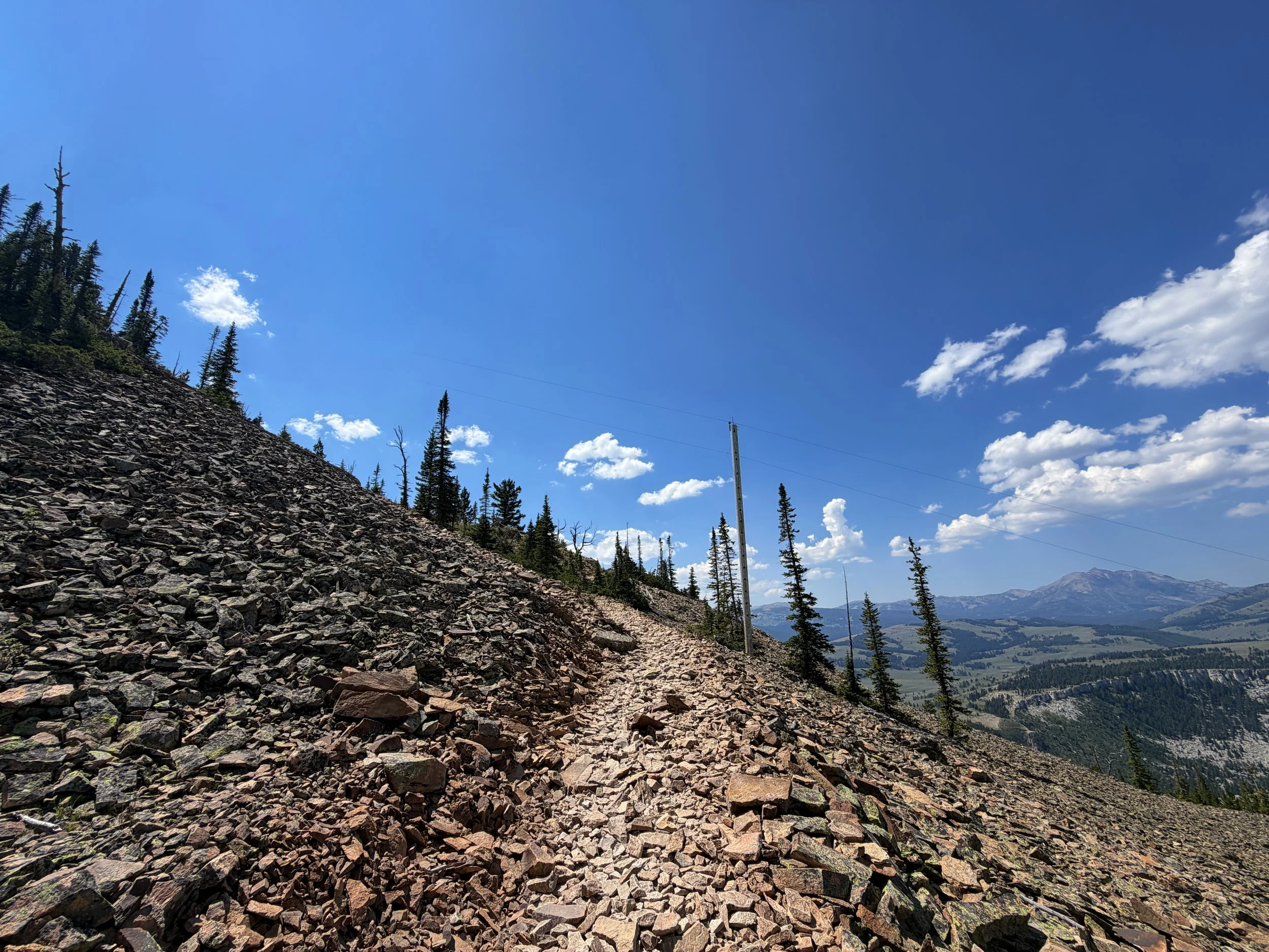 Bunsen Peak Trail Yellowstone National Park Wyoming