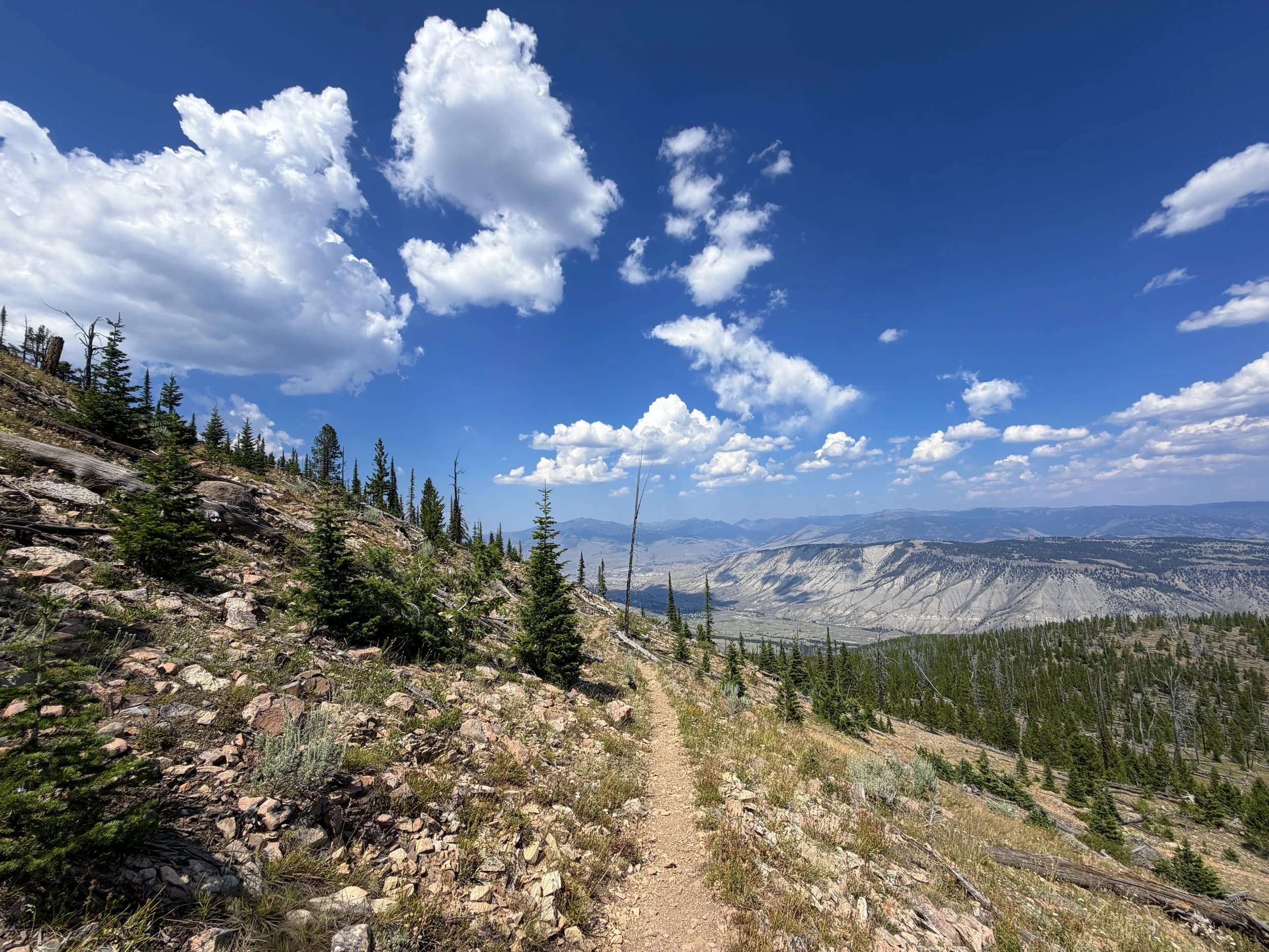 Bunsen Peak Loop Trail Yellowstone National Park Wyoming