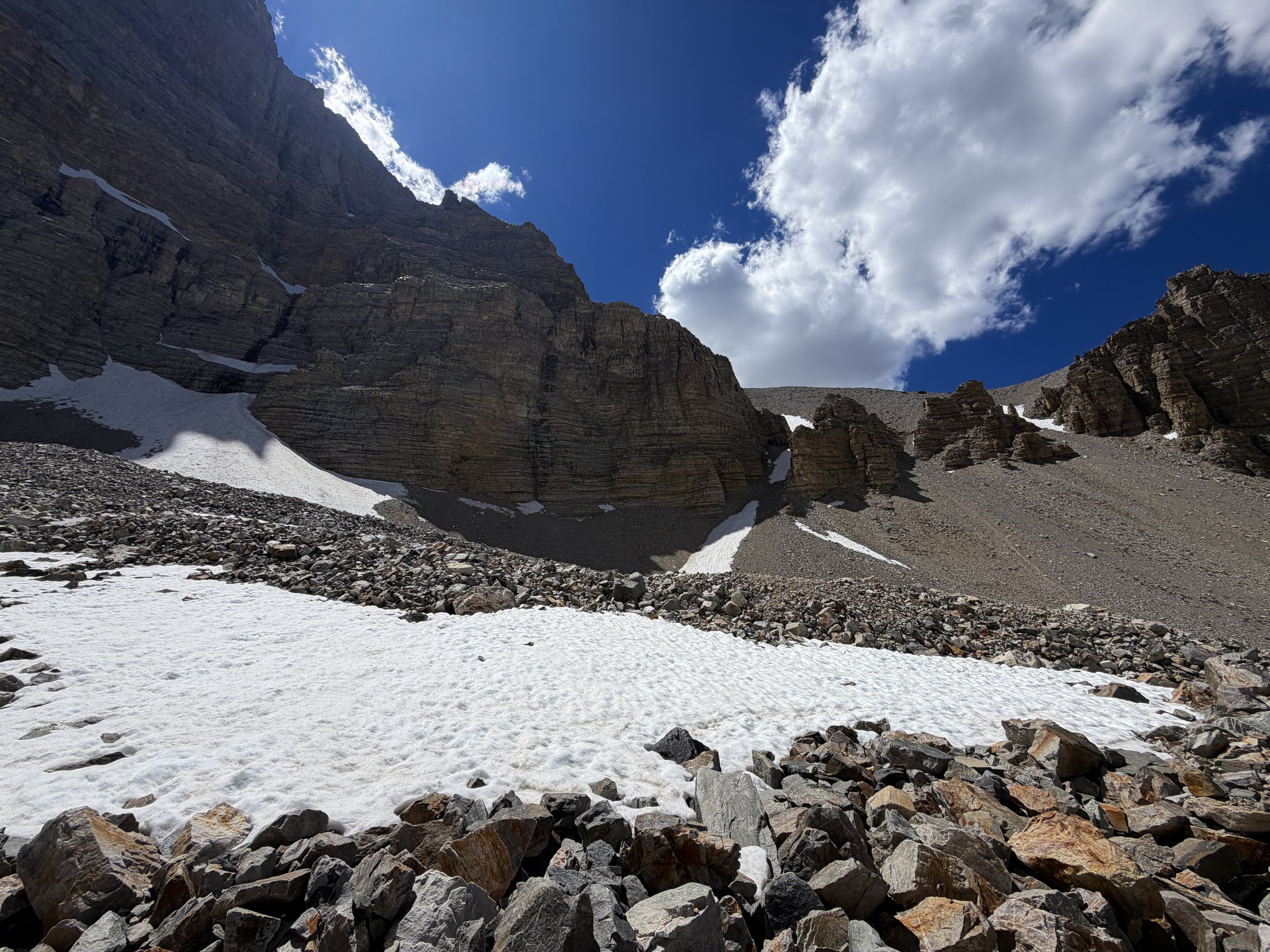 Wheeler Peak Glacier Great Basin National Park Nevada