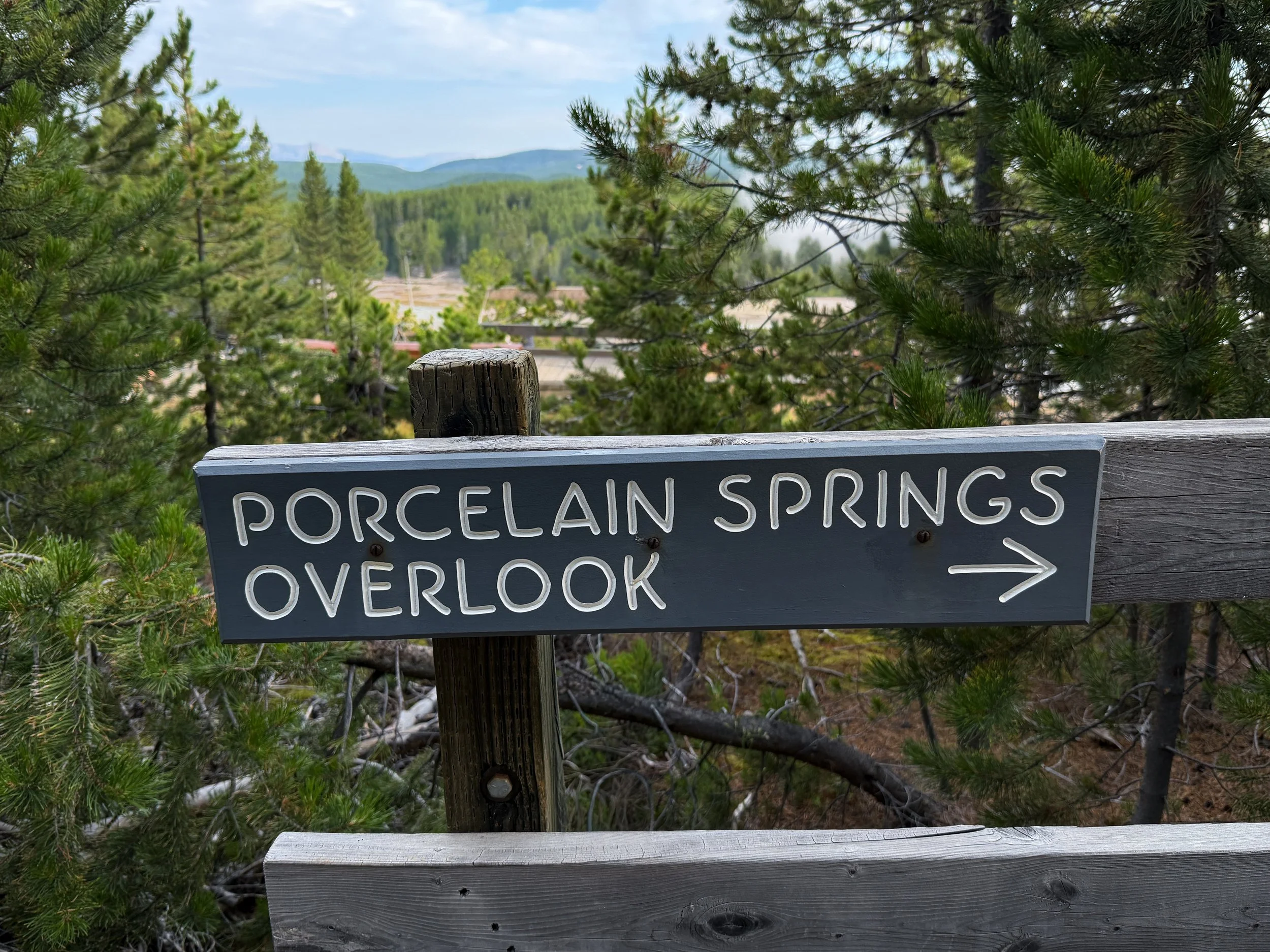 Norris Geyser Basin Trail Yellowstone National Park Wyoming