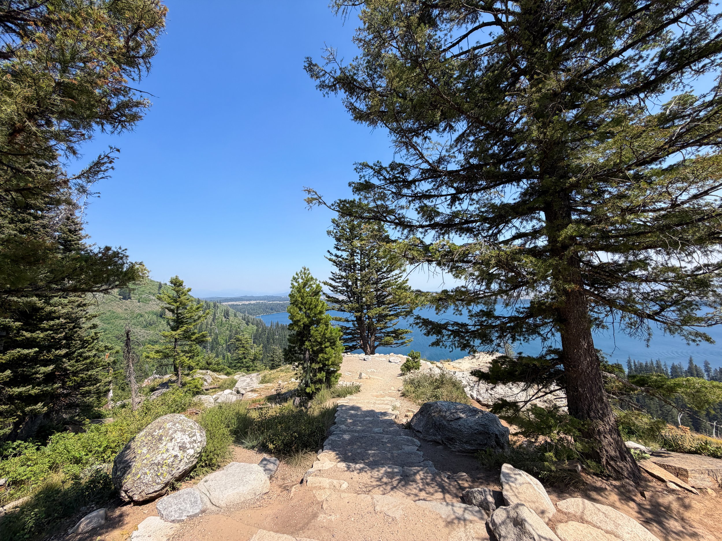 Inspiration Point Grand Teton National Park Wyoming