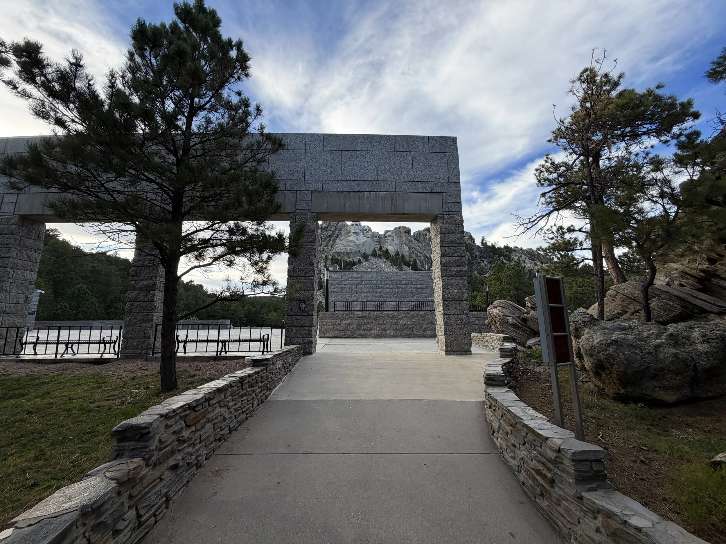 Presidential Trailhead Mount Rushmore National Memorial Black Hills South Dakota