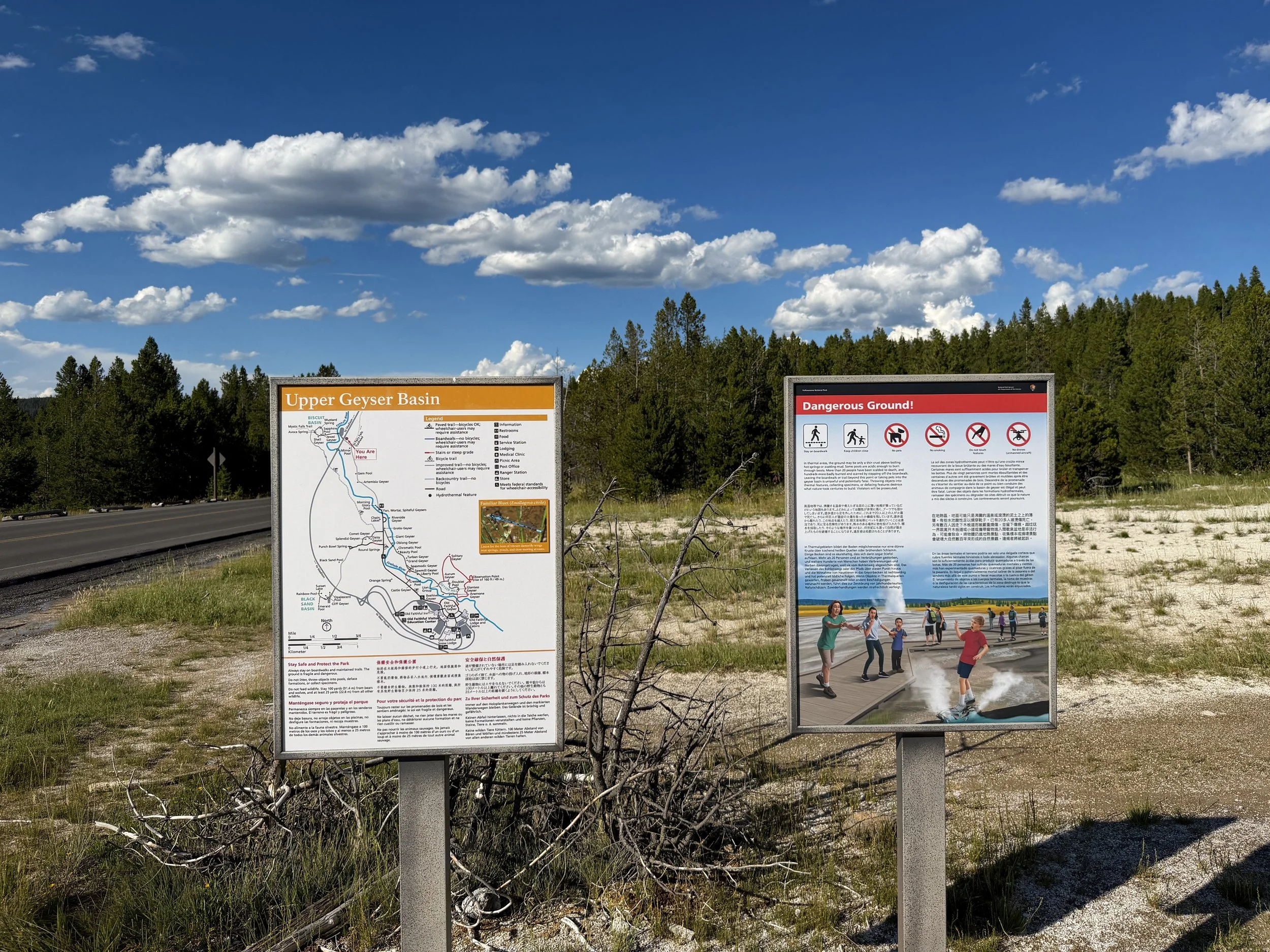 Artemisia Trailhead Yellowstone National Park Wyoming