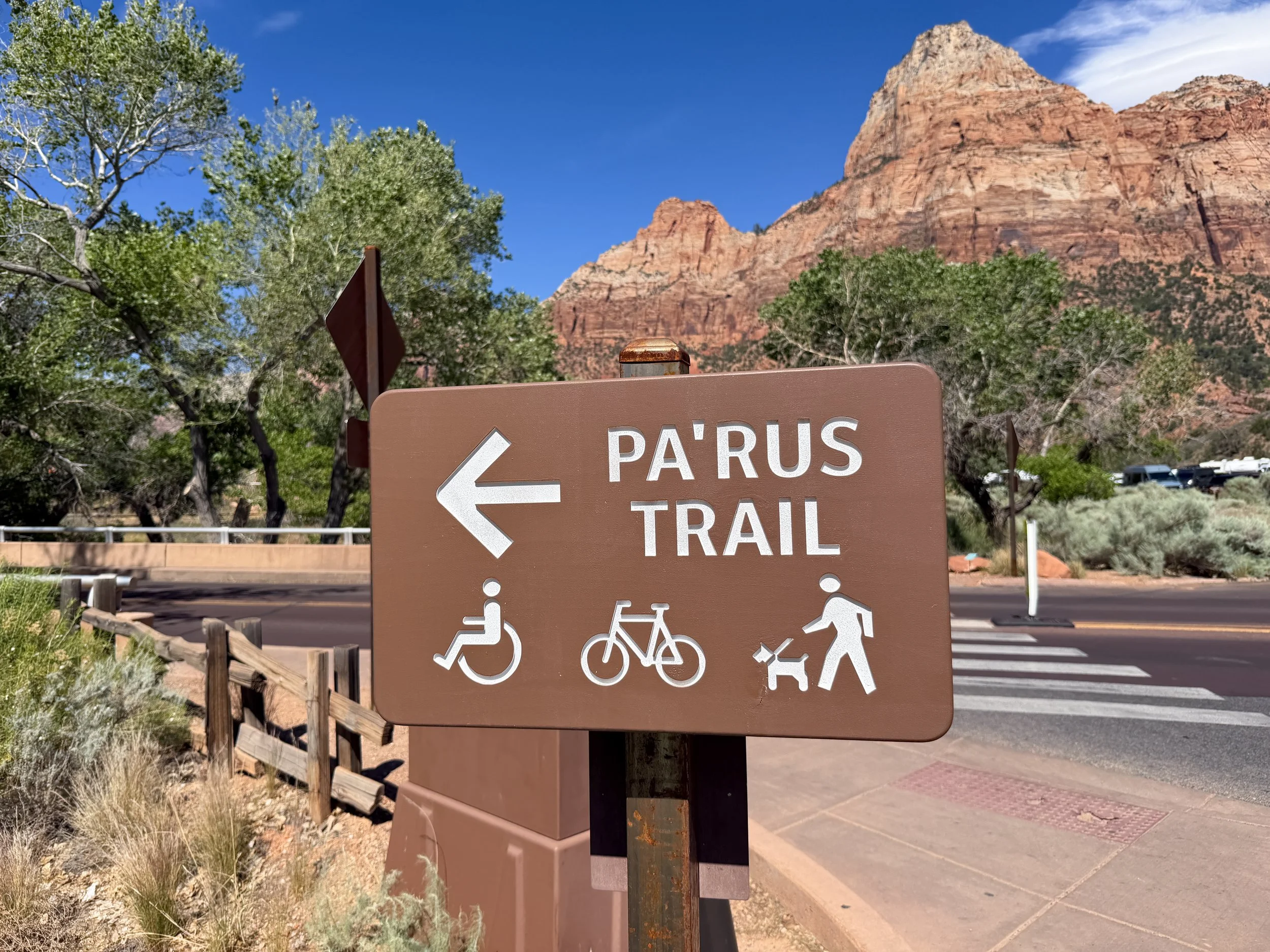 Parus Trail Zion National Park Utah