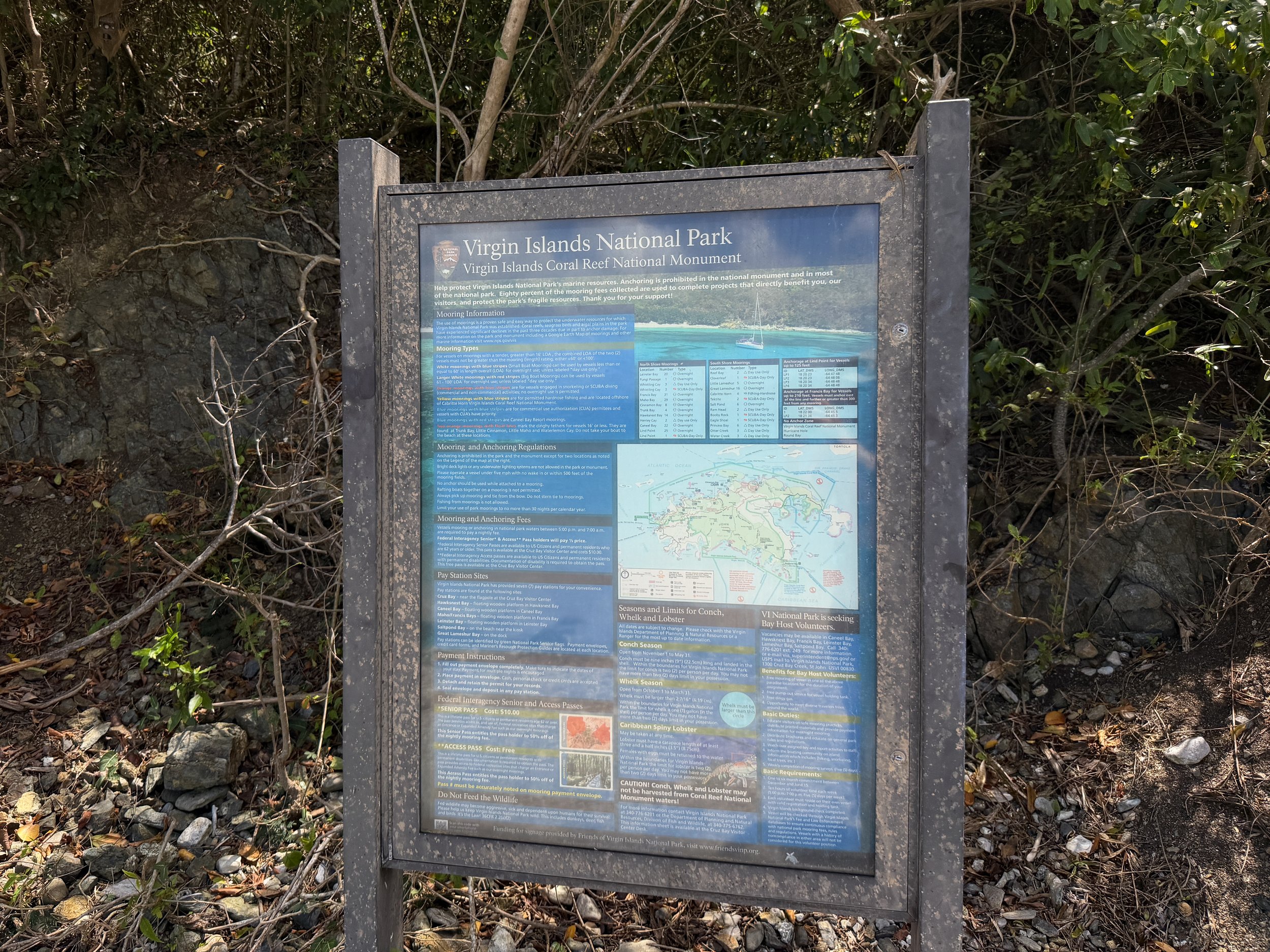 Leinster Bay Trailhead Virgin Islands National Park