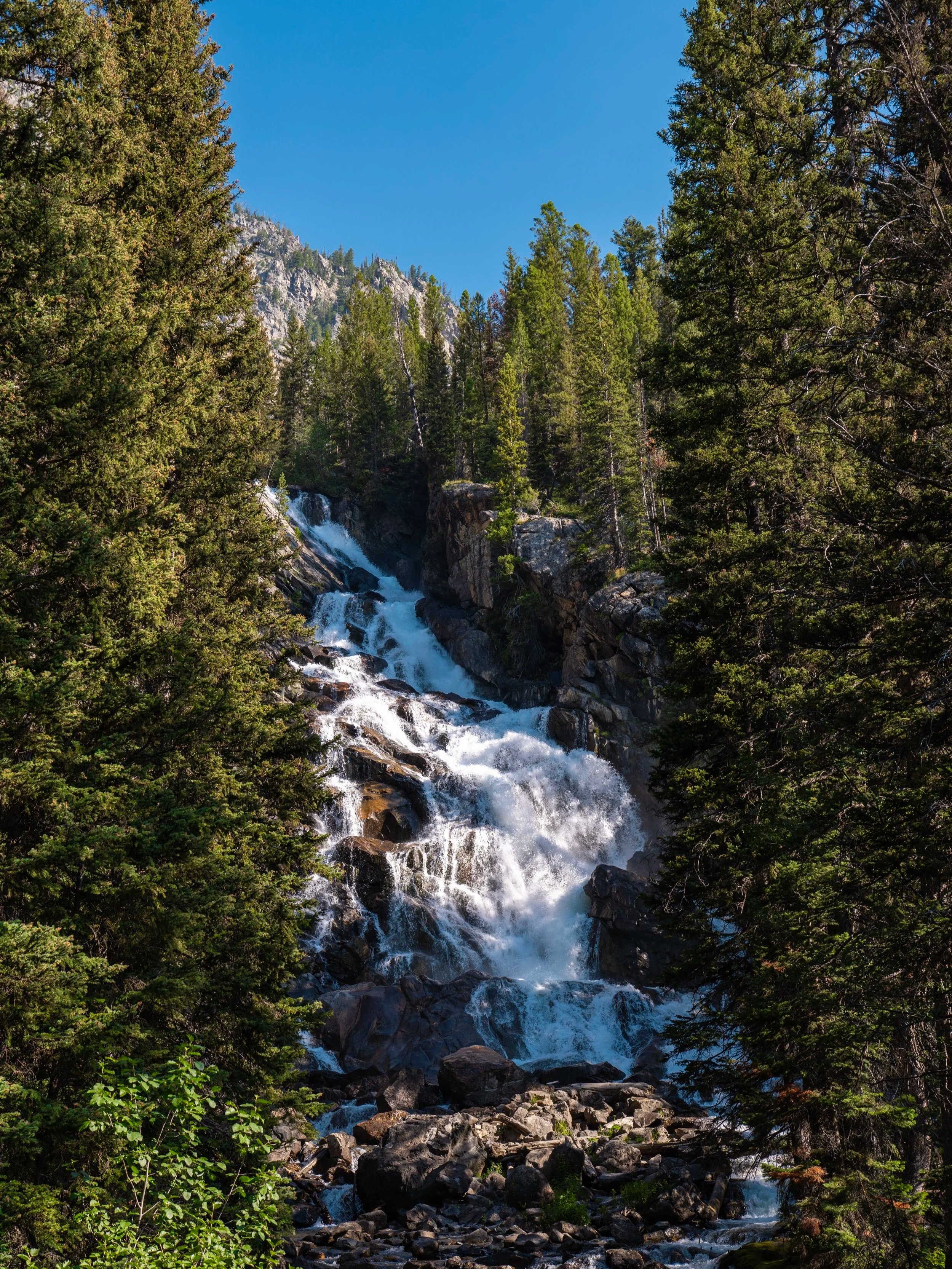 Hidden Falls Grand Teton National Park Wyoming